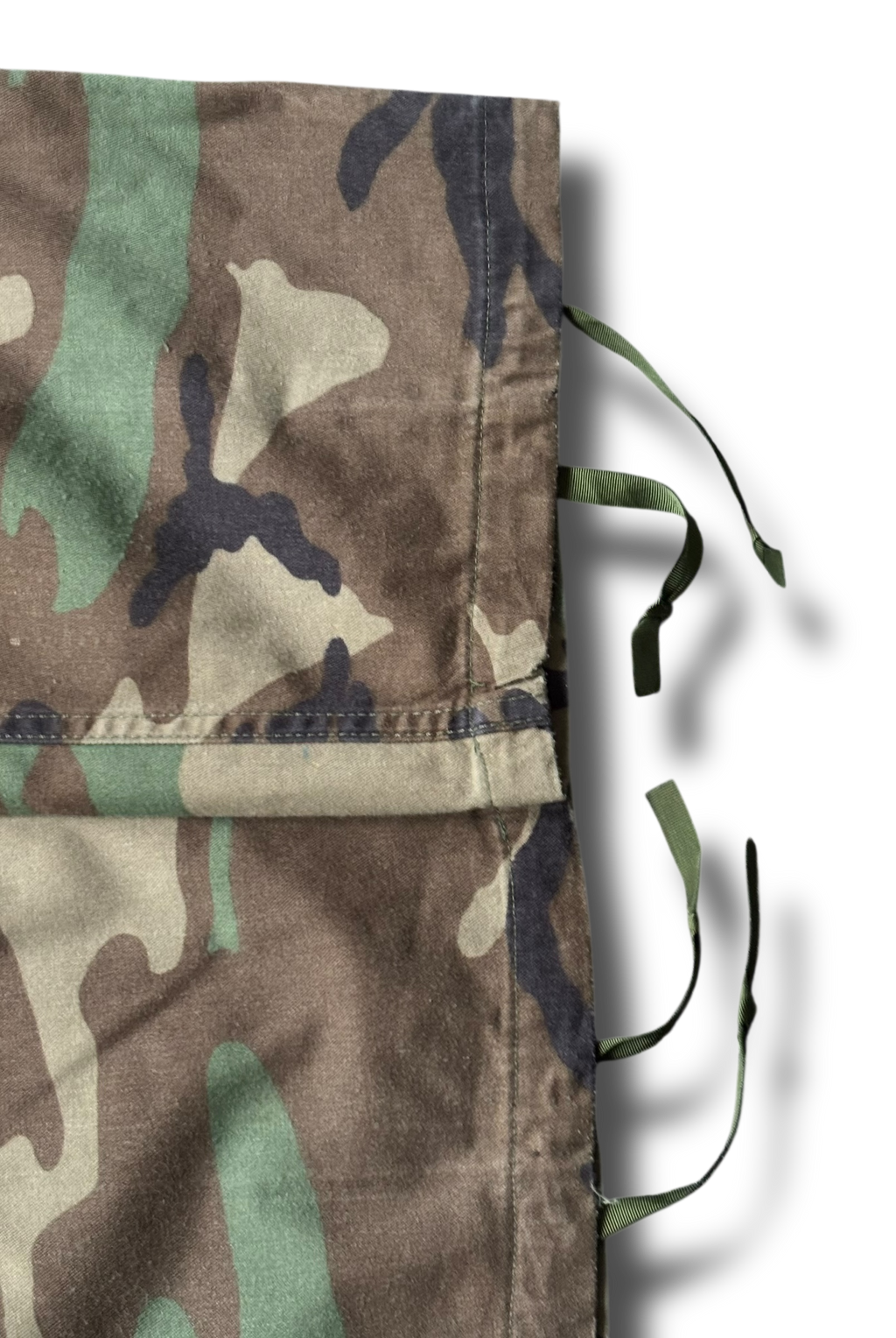 Y2K baggy camo maskáčové kalhoty