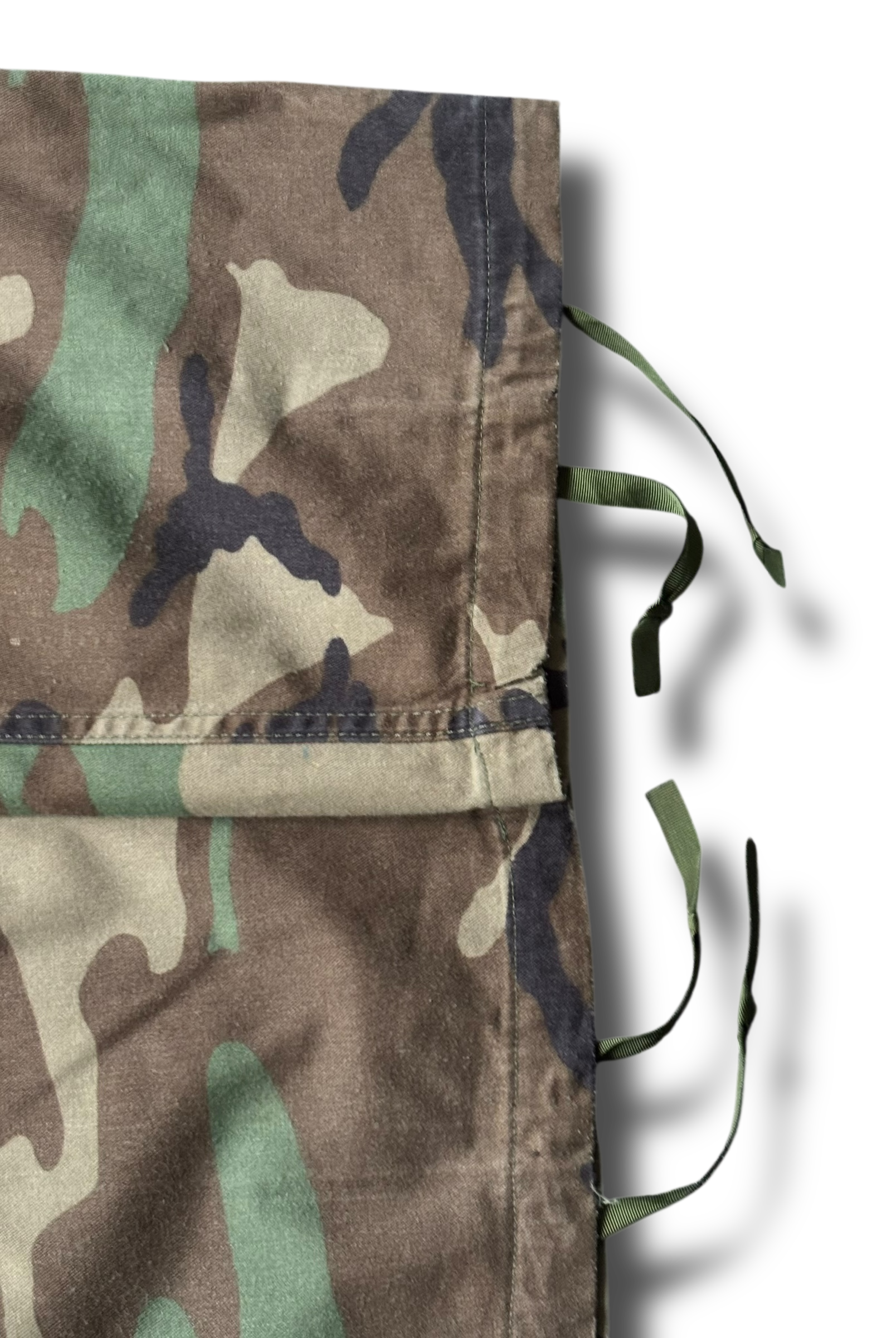 Y2K baggy camo maskáčové kalhoty