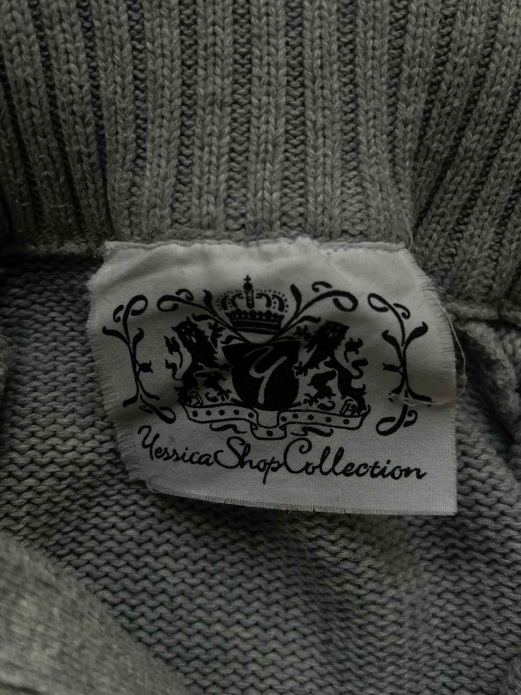 Vintage winter Y2k Japan style avant garde yessica svetr