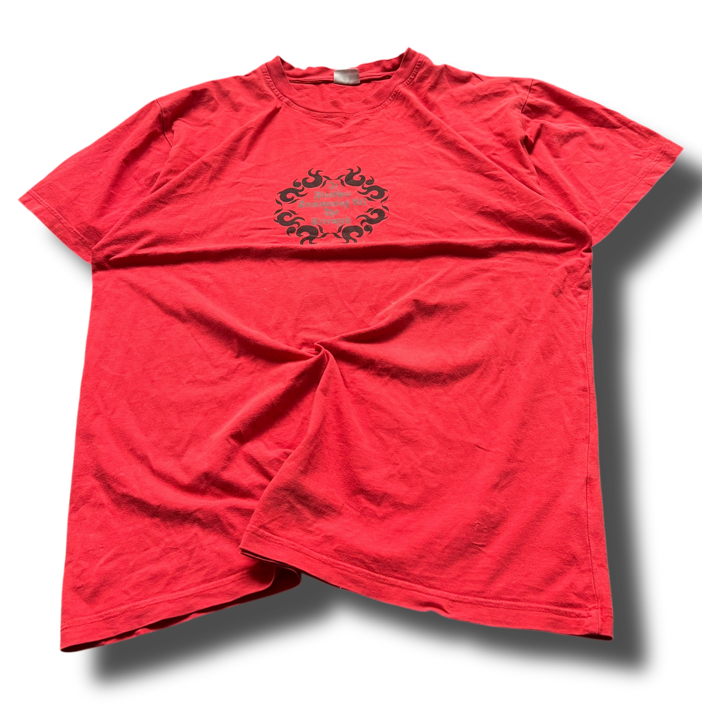 Y2K tribal graphic tričko