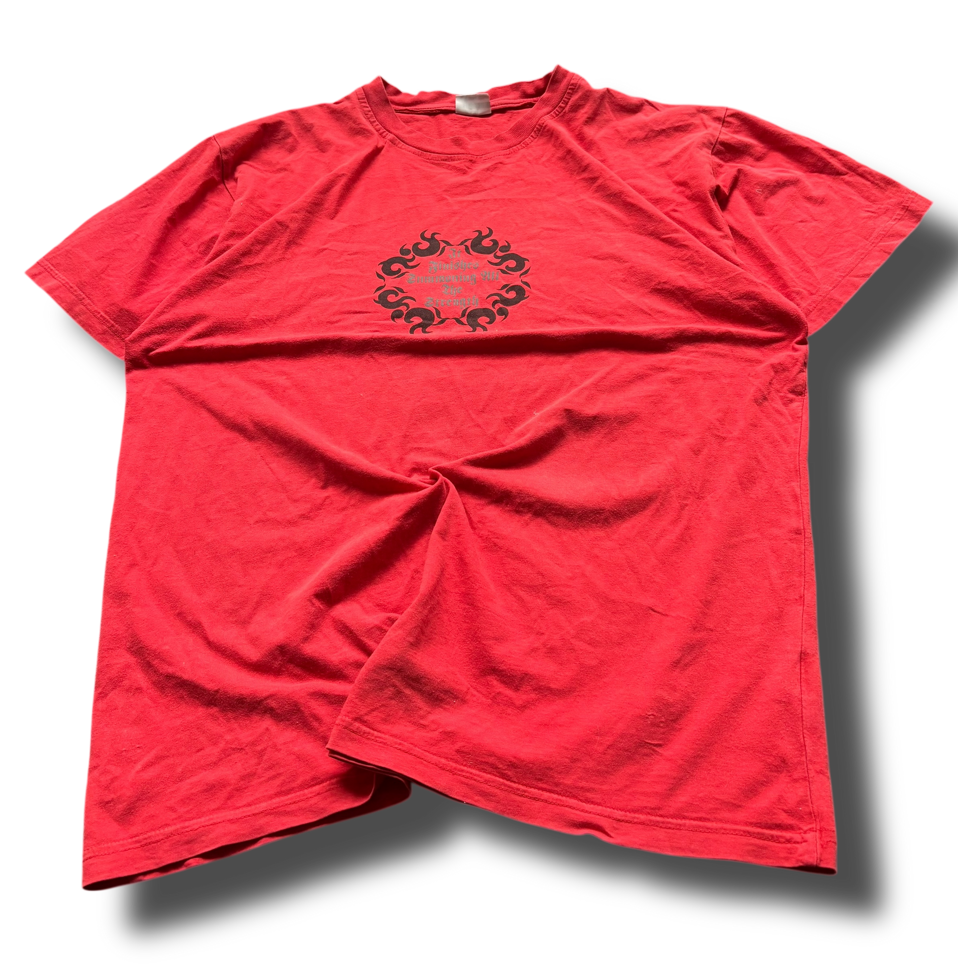 Y2K tribal graphic tričko