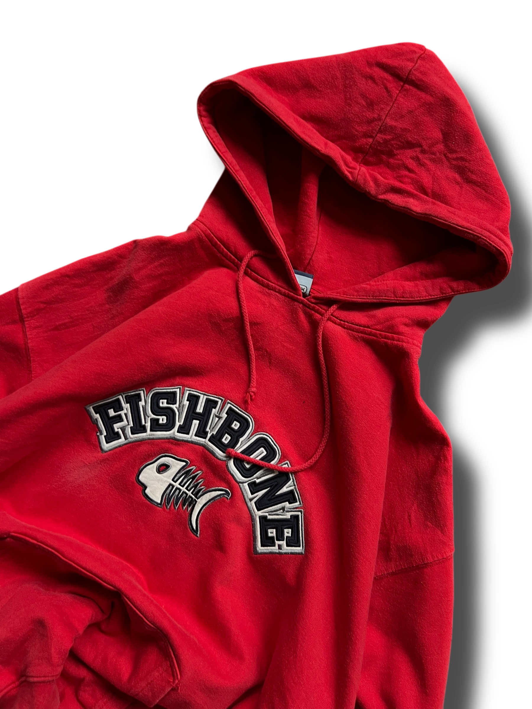 Vintage 90s heavy cotton Fishbone hoodie