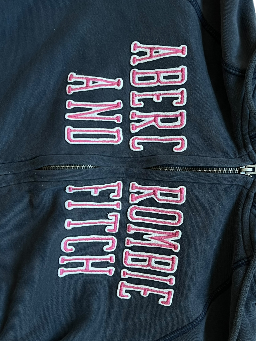 Vintage Japan style Abercrombie and Fitch zipp mikina