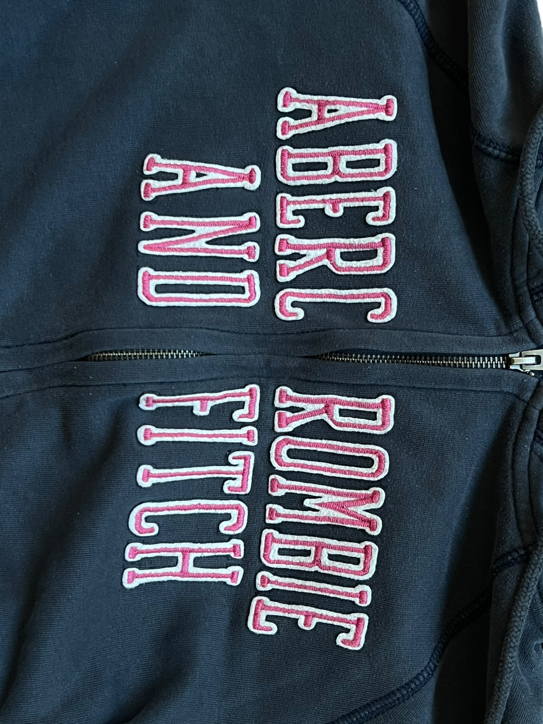 Vintage Japan style Abercrombie and Fitch zipp mikina