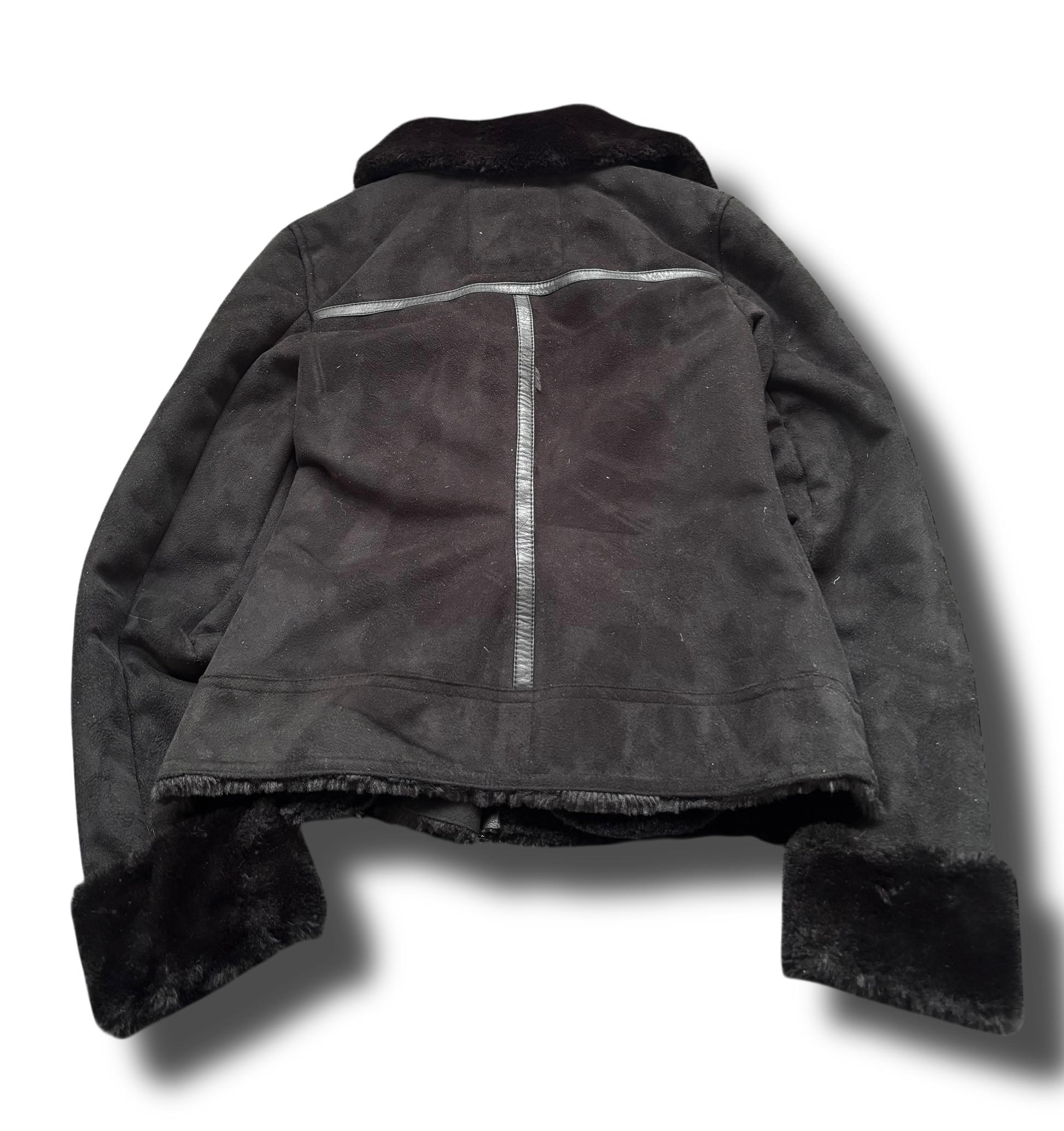 Y2K Hollister fur dámský kabát