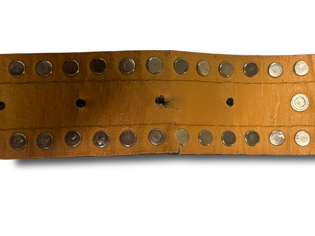 Vintage Y2K rhinestone cowboy pasek