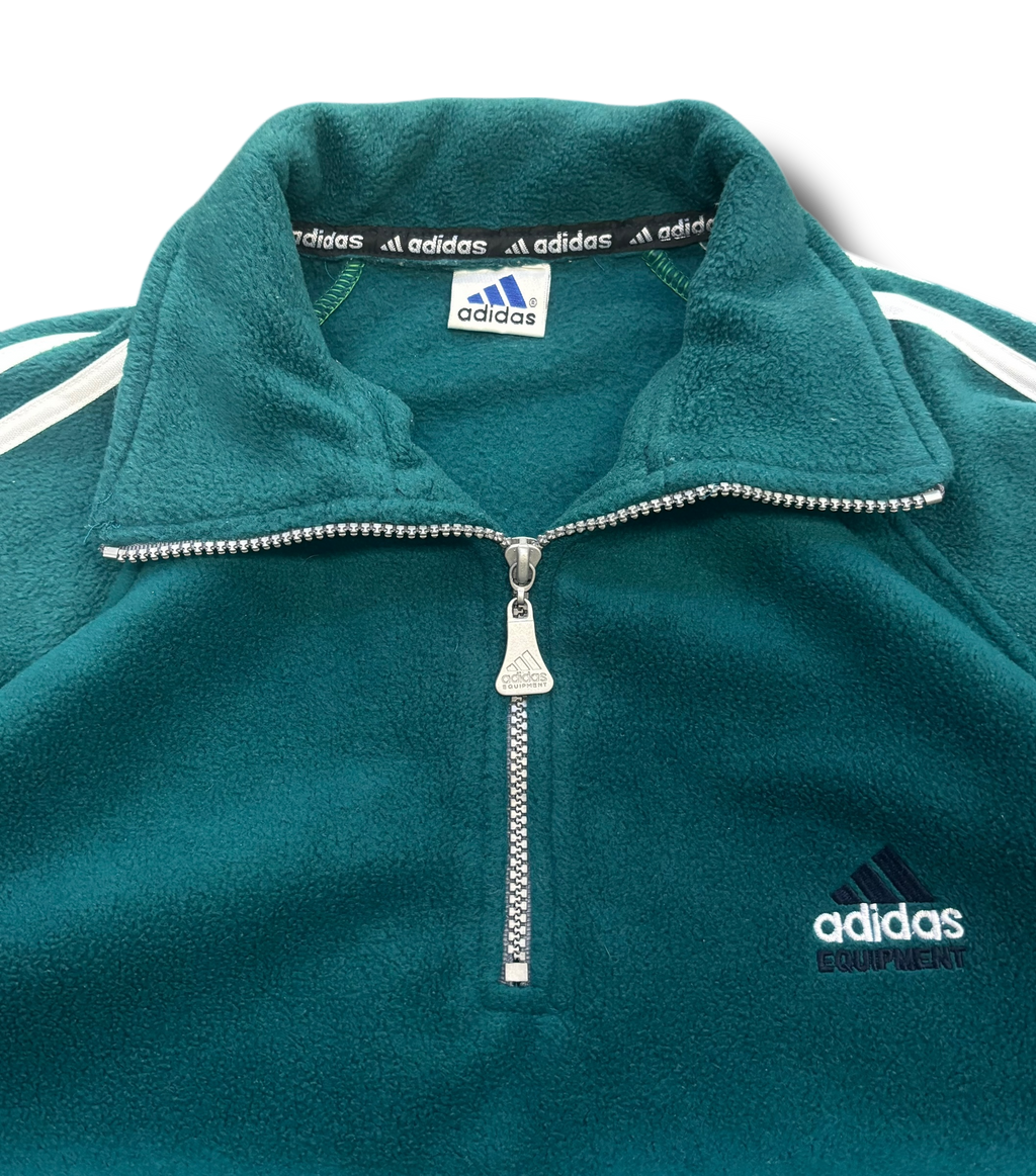 Vintage 90s Adidas Equipment rare fleecová mikina