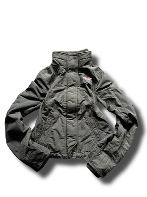 Zimní cropped Hollister bunda