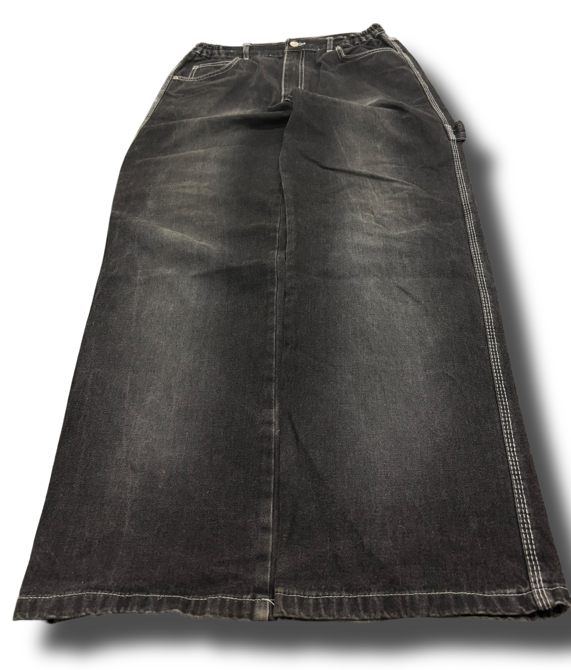 Vintage hip-hop Y2K baggy player džíny