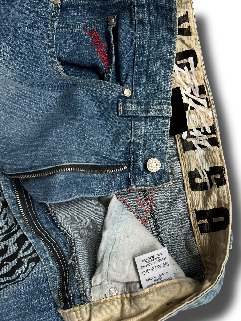 Vintage baggy Yakuza Blkone jeany