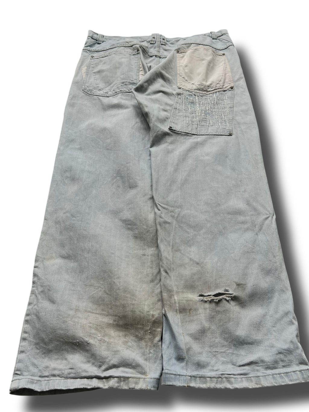 Vintage rare heavy washed Karl Kani jeans