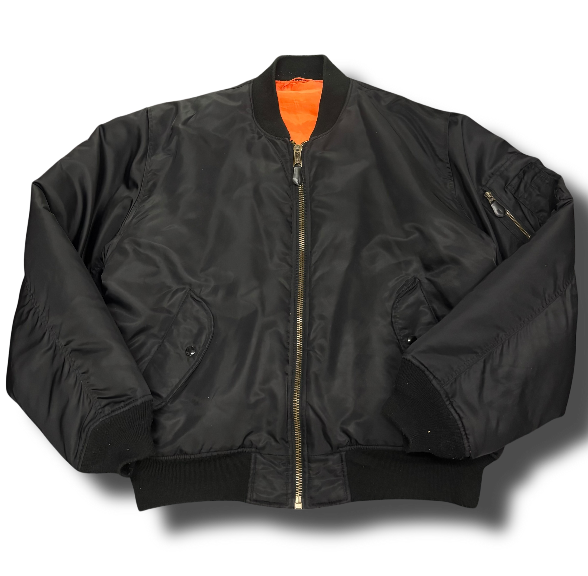 Vintage Delta army baggy bomber