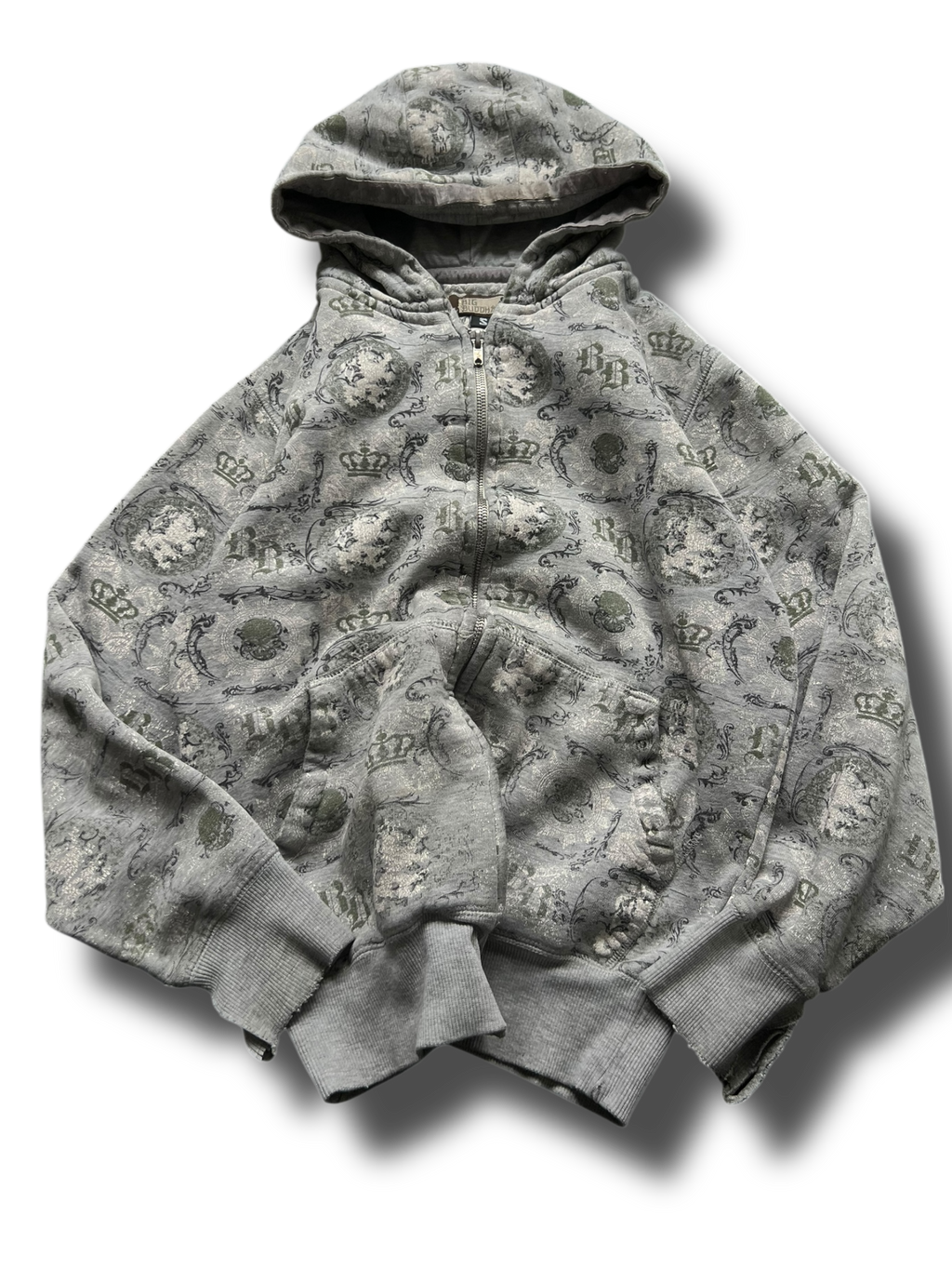 Vintage 00s Y2k Big budha mikina