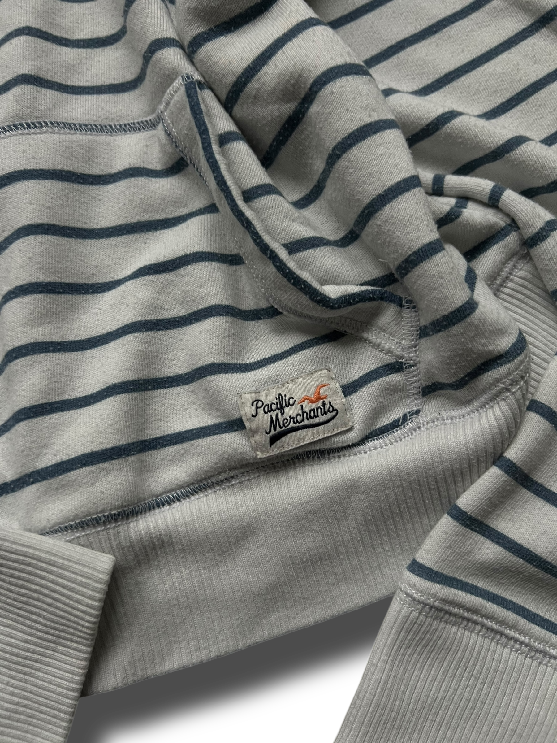 Vintage Y2k striped Hollister mikina