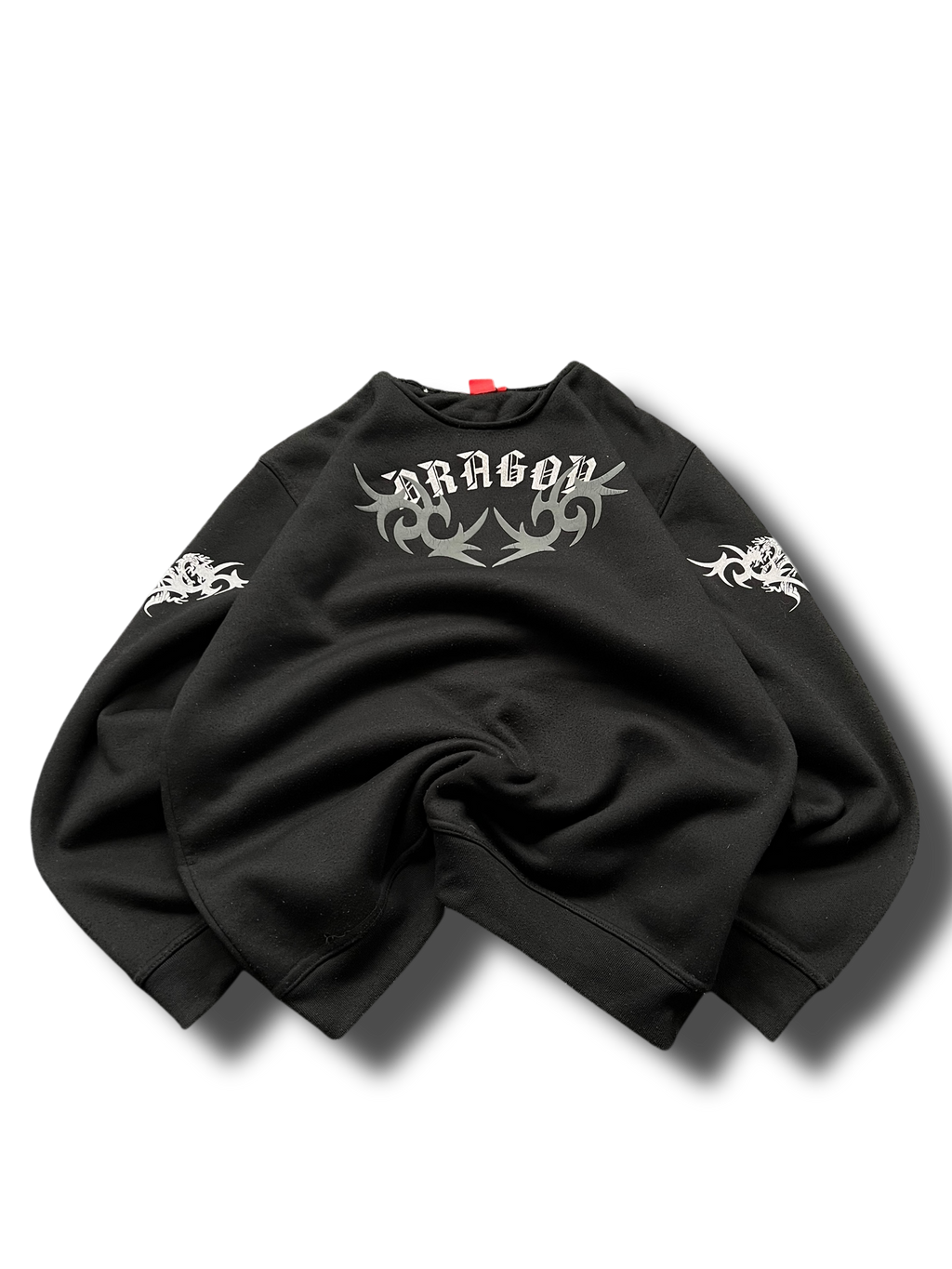 Vintage tribal dragon crewneck
