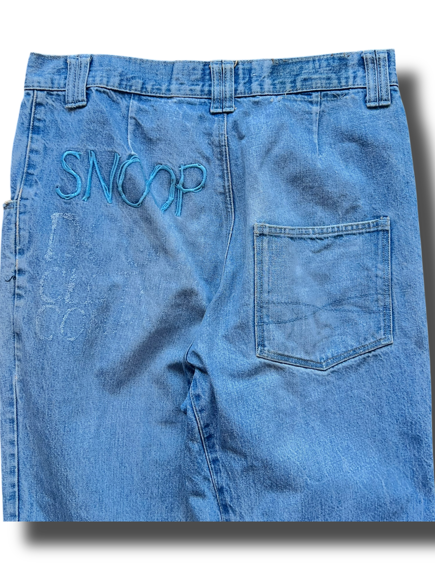 Vintage heavy cotton rare Snoop Dogg baggy jeans