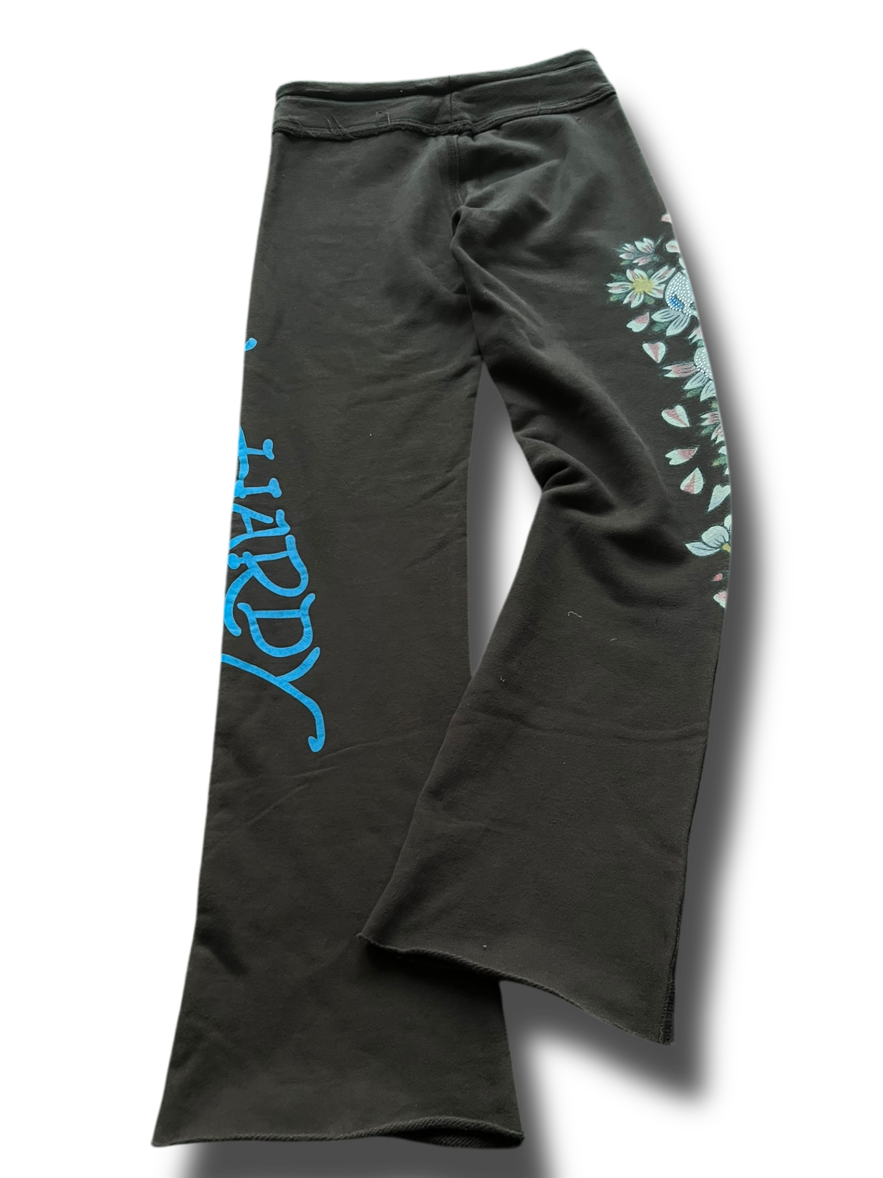 Vintage 00s Ed Hardy bootcut girly pants