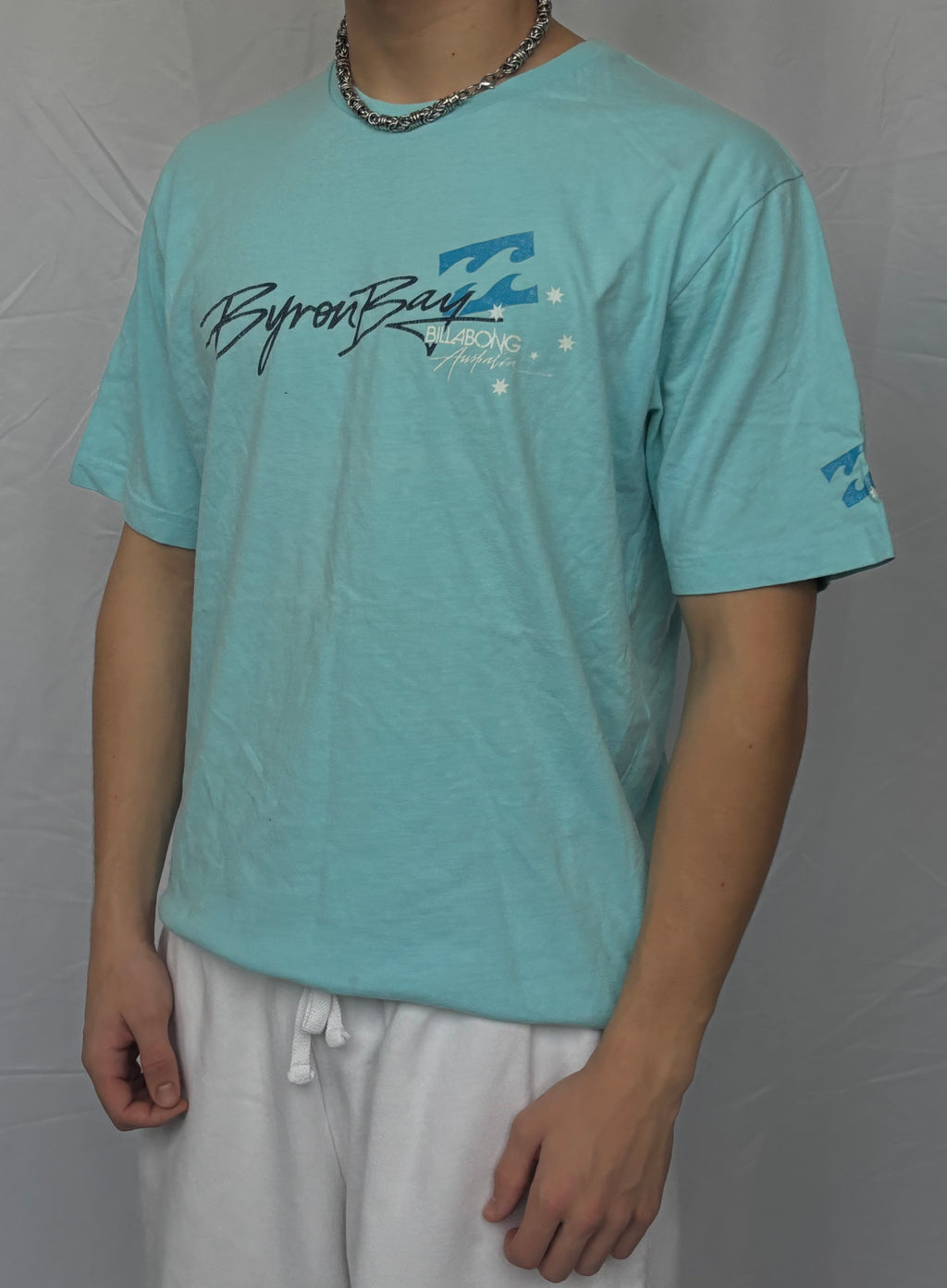 Y2K billabong graphic tričko