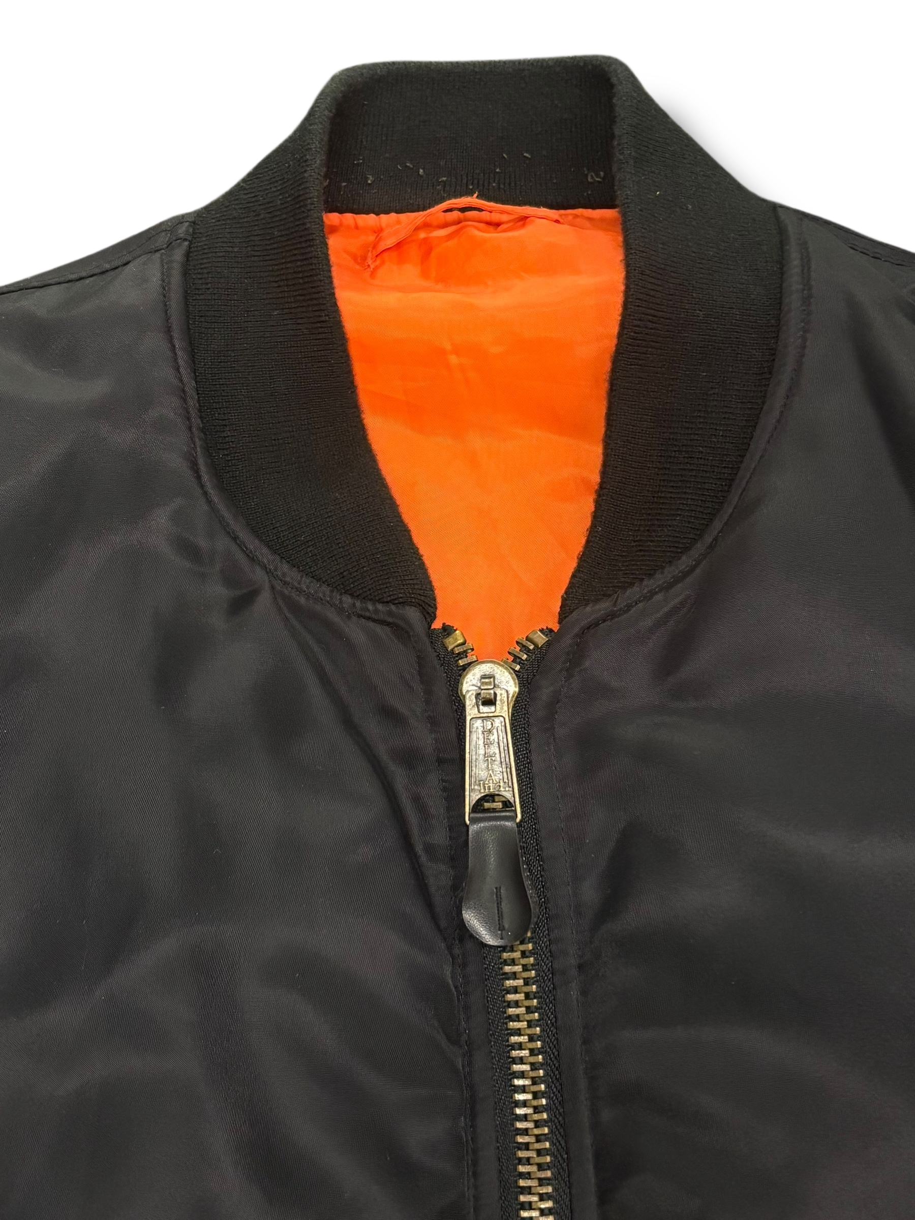 Vintage Delta army baggy bomber