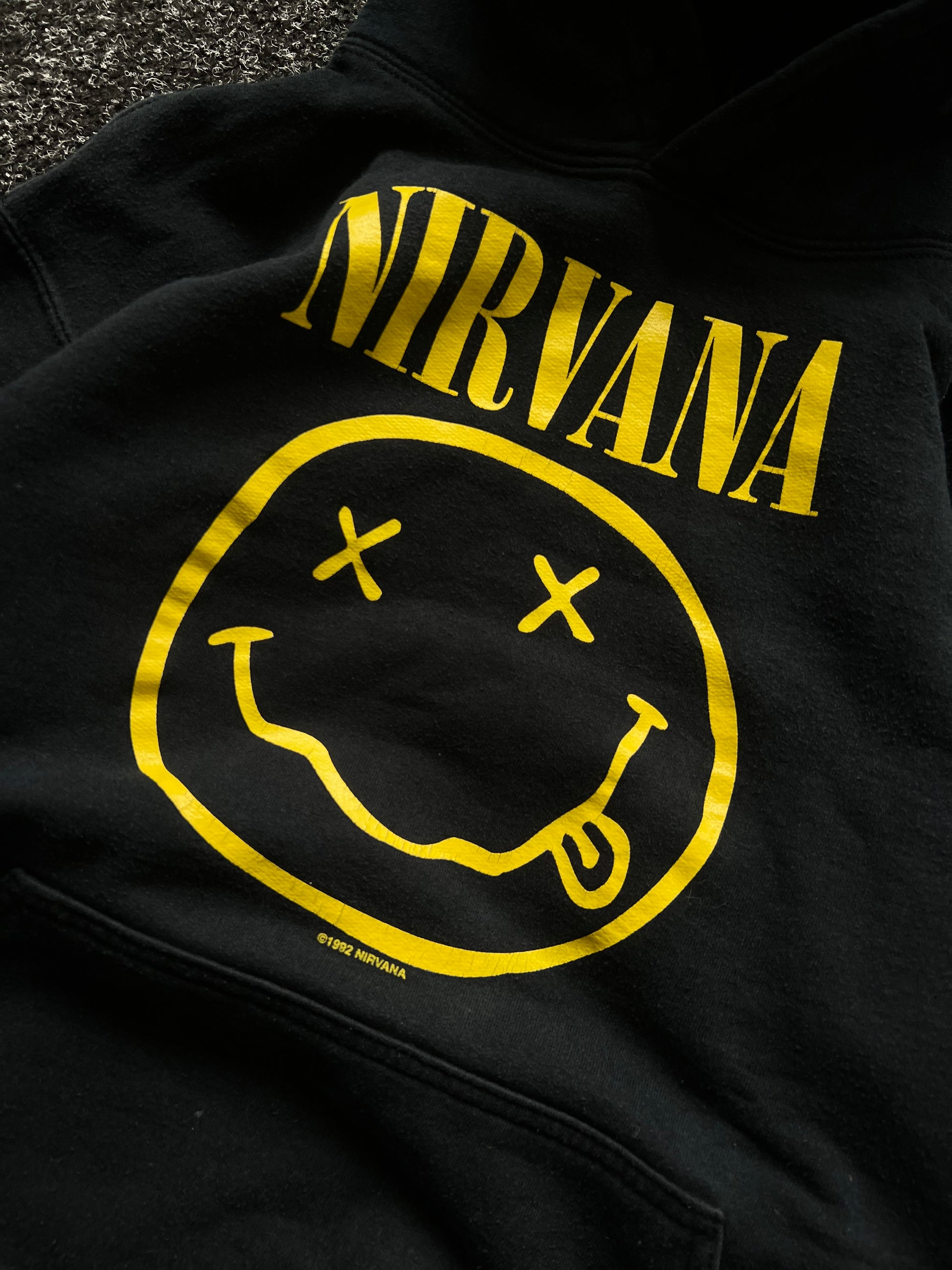 1992 graphic Nirvana hoodie
