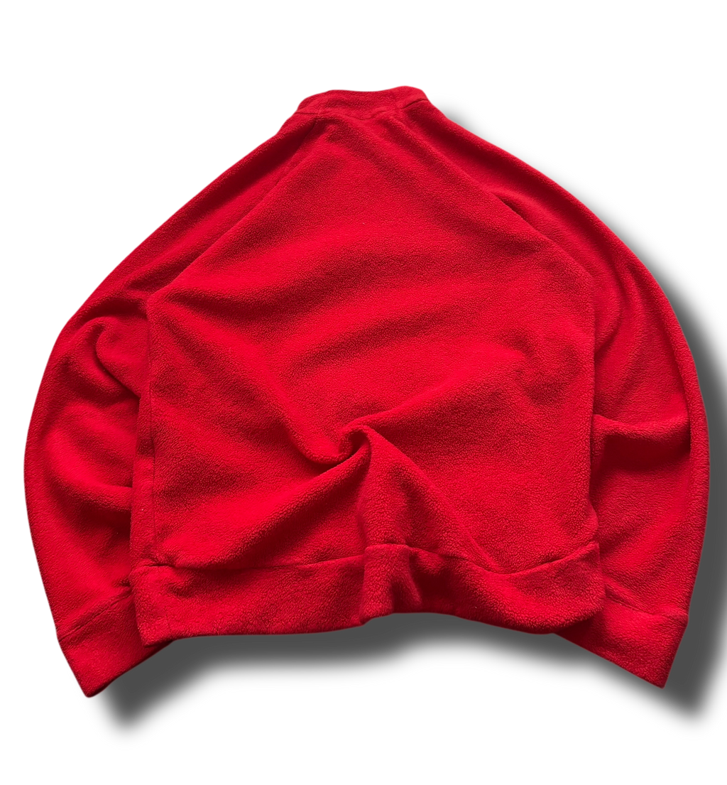 Vintage Adidas 2000s fleecová mikina na zip