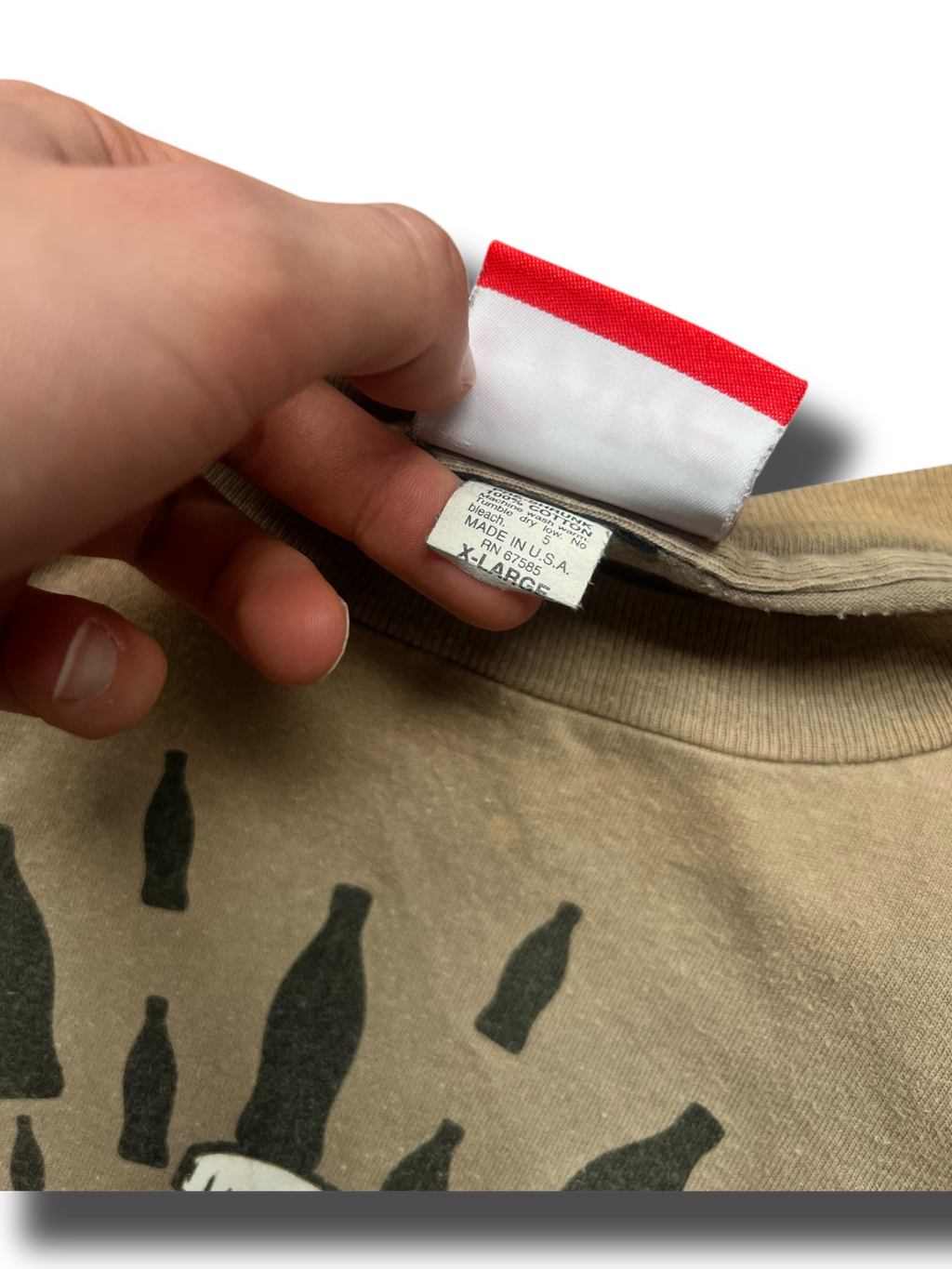 Vintage 1994 single stiched Coca Cola triko