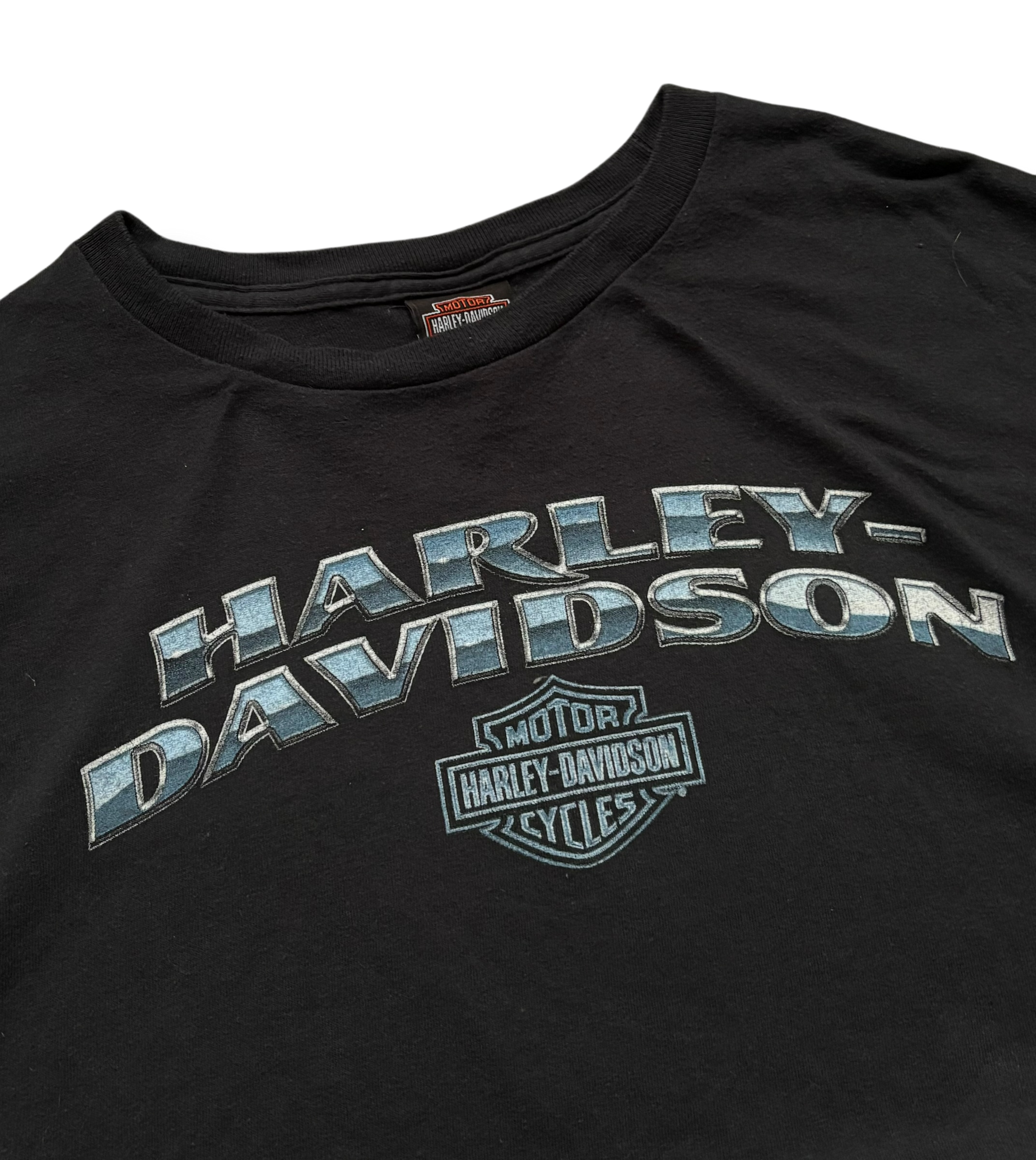 Vintage 2000s Harley Davidson baggy tričko