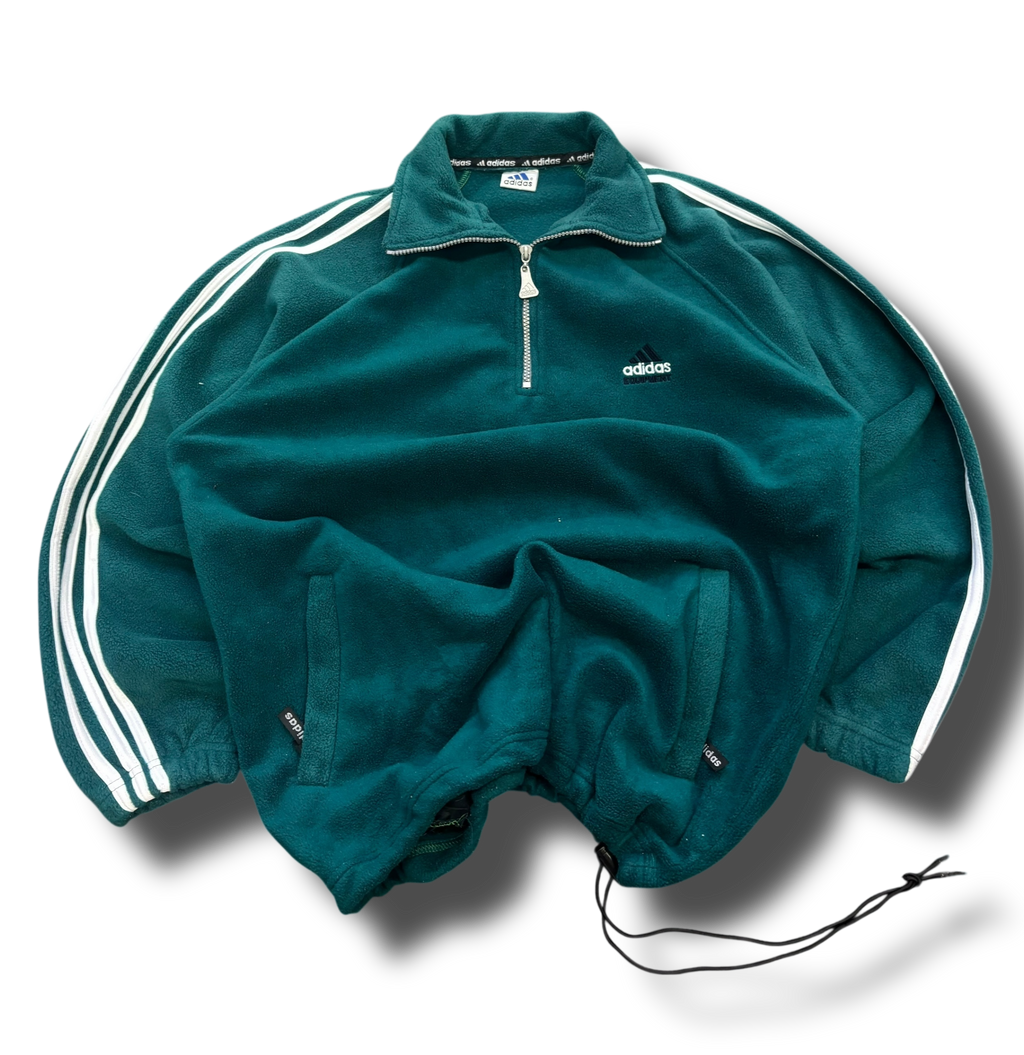 Vintage 90s Adidas Equipment rare fleecová mikina