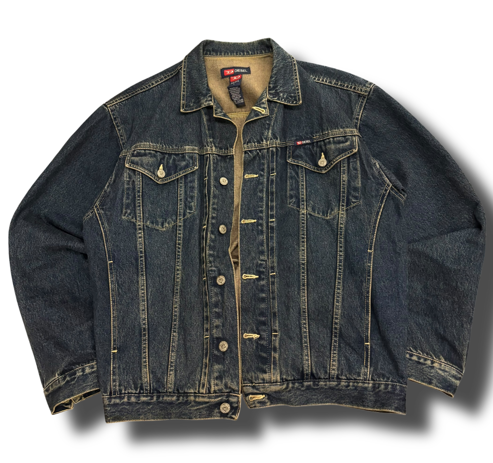 Vintage rare 2000s Diesel džínová bunda