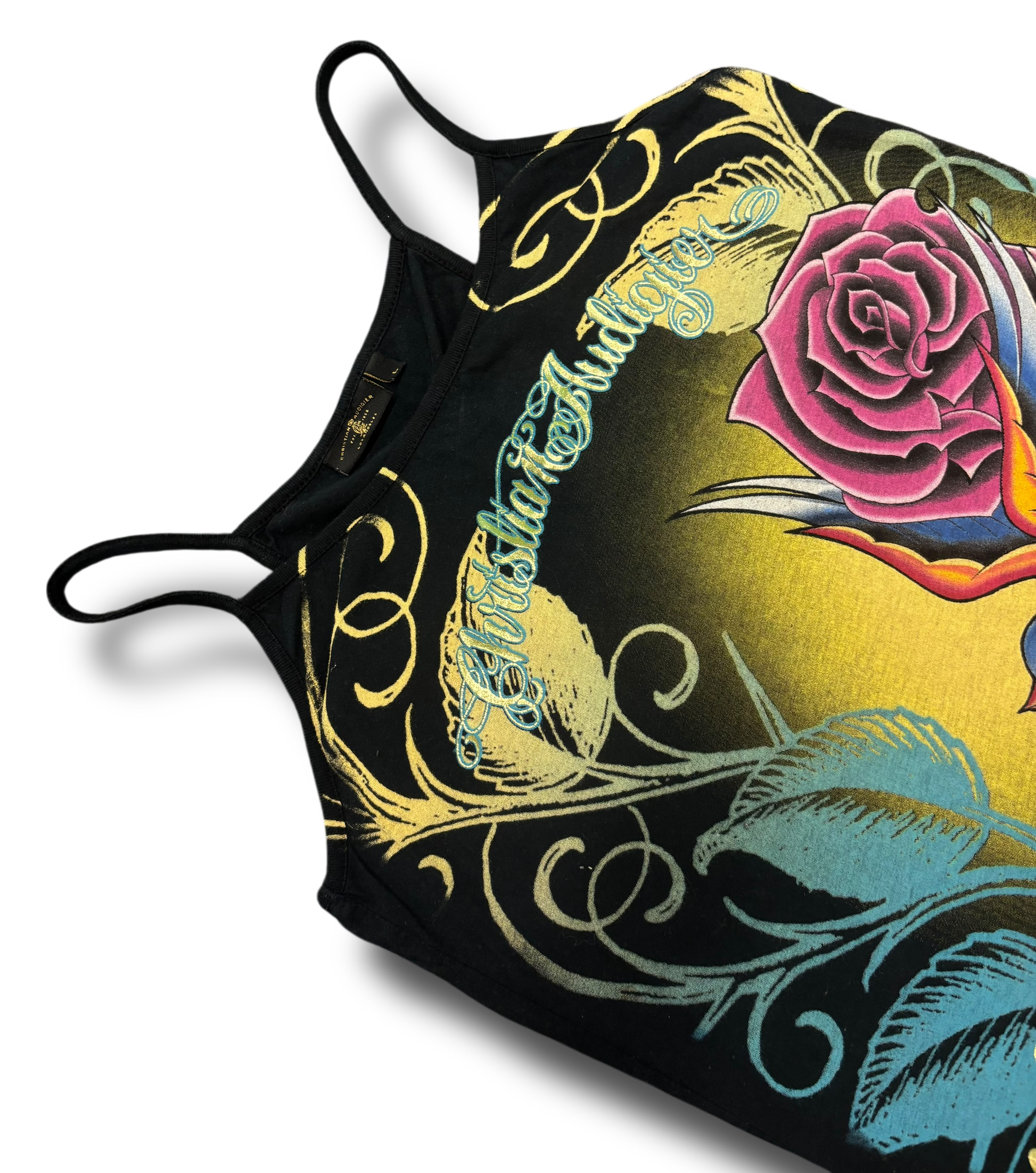 Vintage Y2K rare Christian Audigier šaty