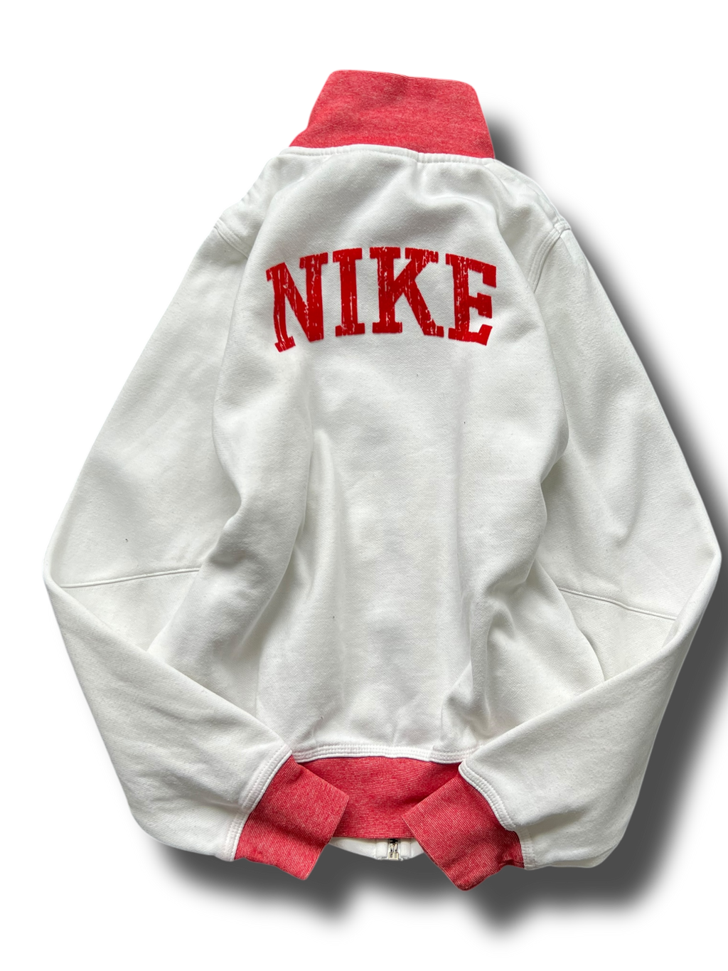 Vintage 2000s Y2k girly cropped Nike zipper