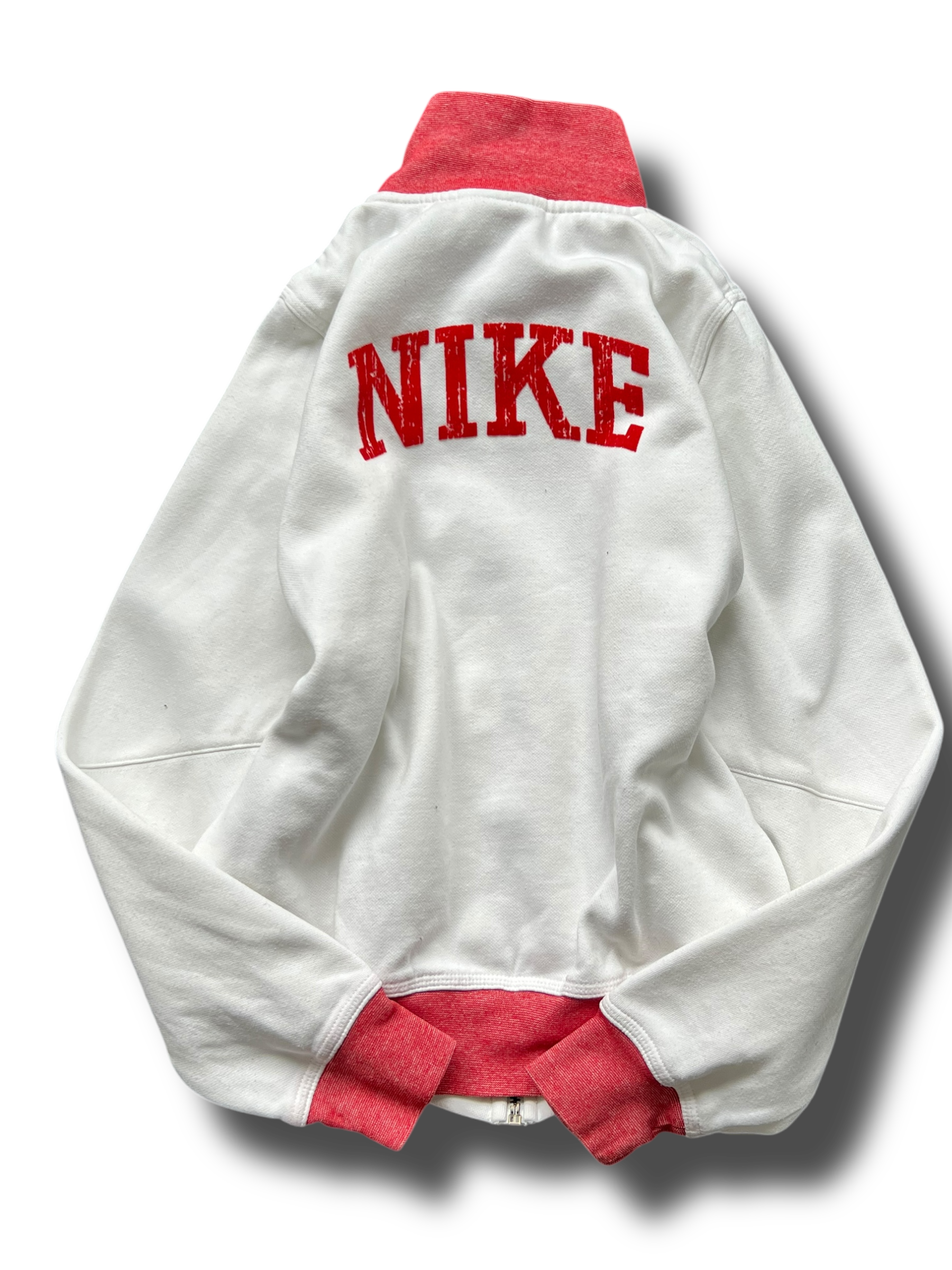 Vintage 2000s Y2k girly cropped Nike zipper
