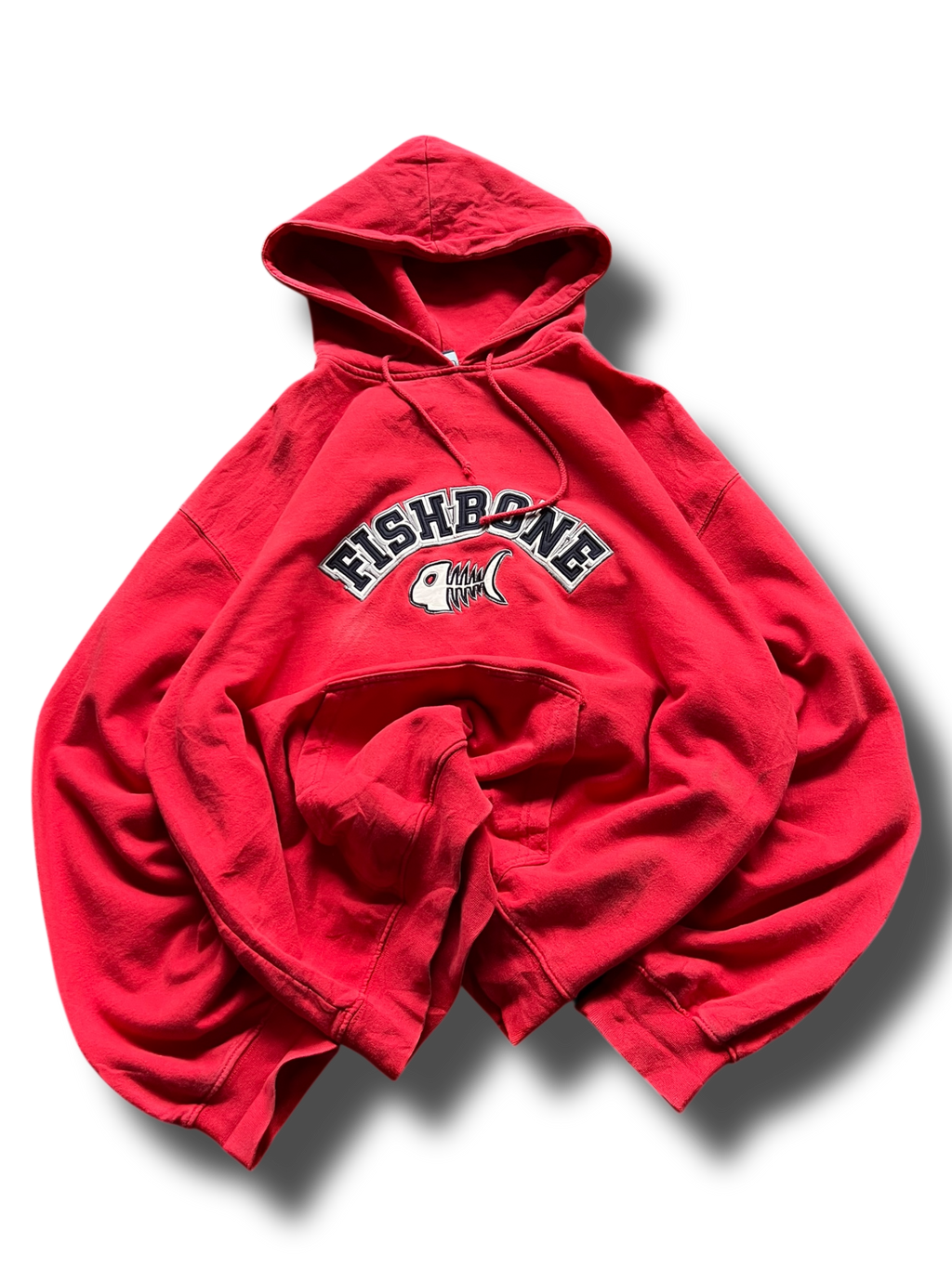 Vintage 90s heavy cotton Fishbone hoodie