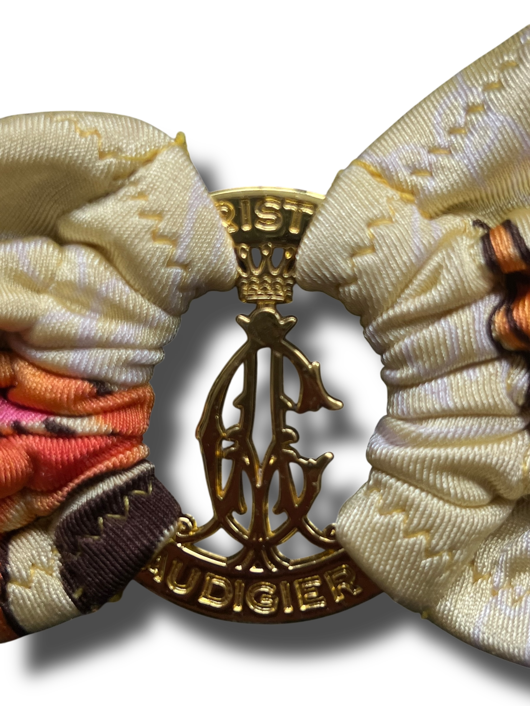 Y2k Christian Audiger plavkový vršek