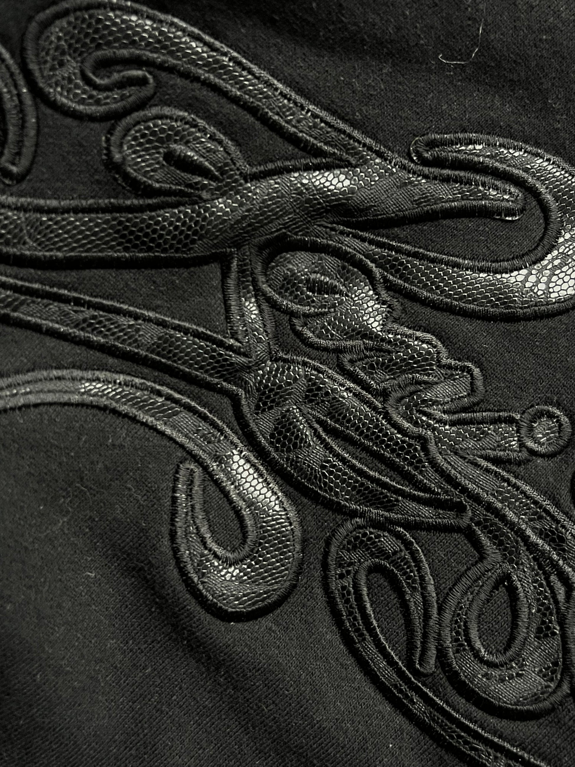 00s Y2k heavy cotton girly Kani ladies mikina