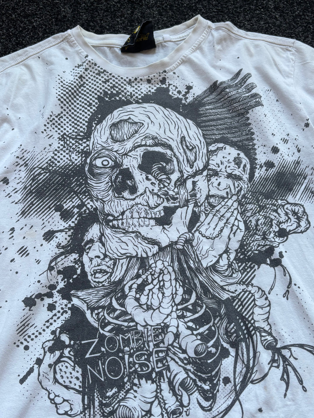 Vintage 2000s zombie Fishbone hip-hop tričko