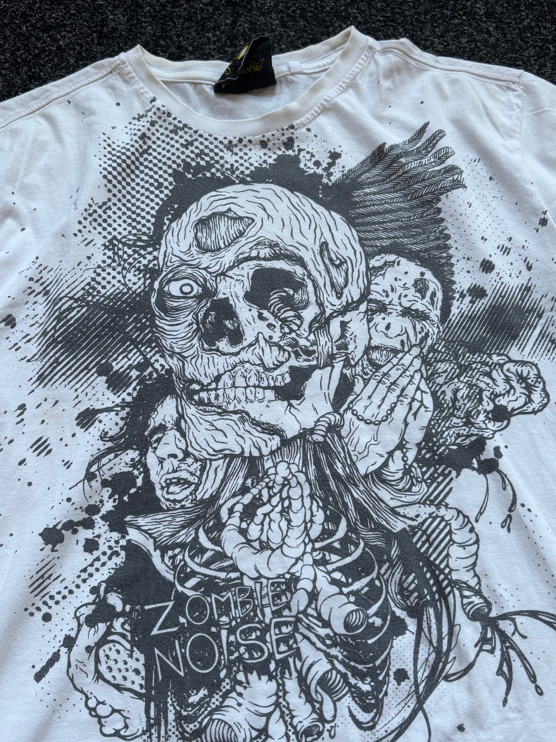 Vintage 2000s zombie Fishbone hip-hop tričko