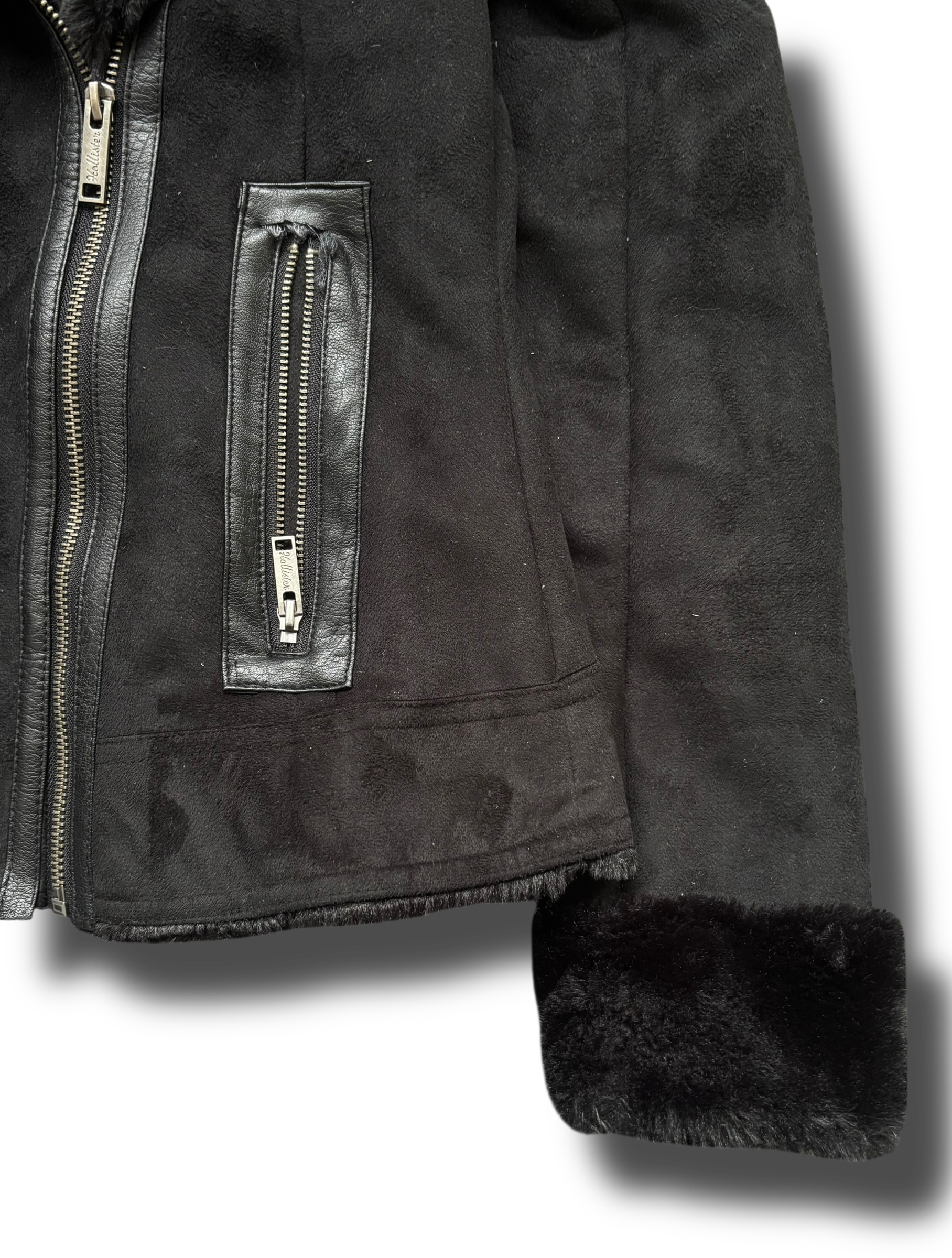 Y2K Hollister fur dámský kabát