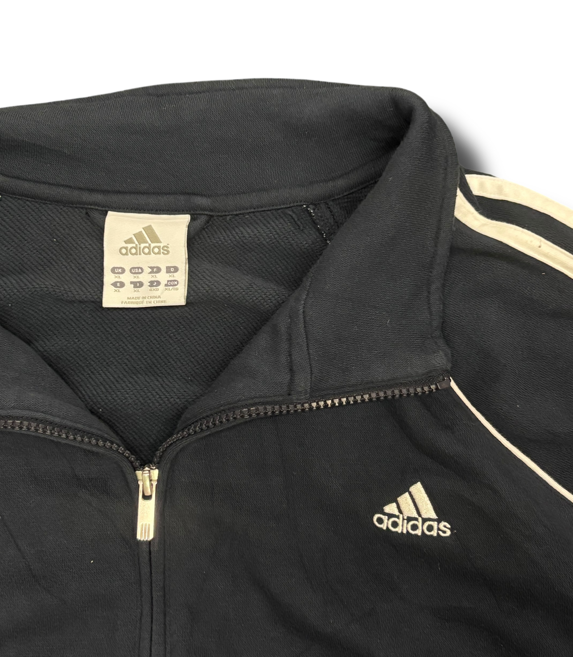 Vintage Y2K Adidas mikina na zip