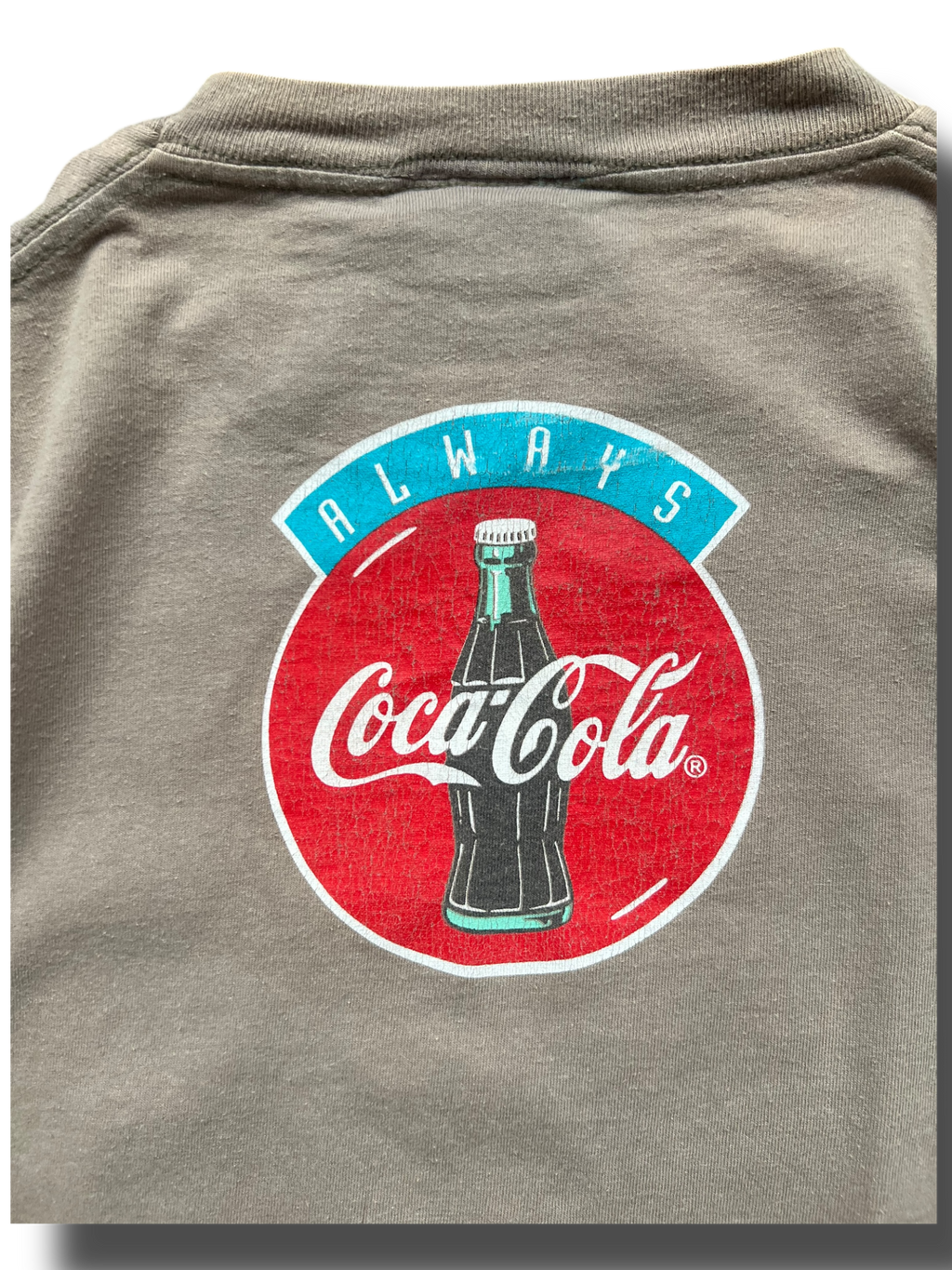 Vintage 1994 single stiched Coca Cola triko