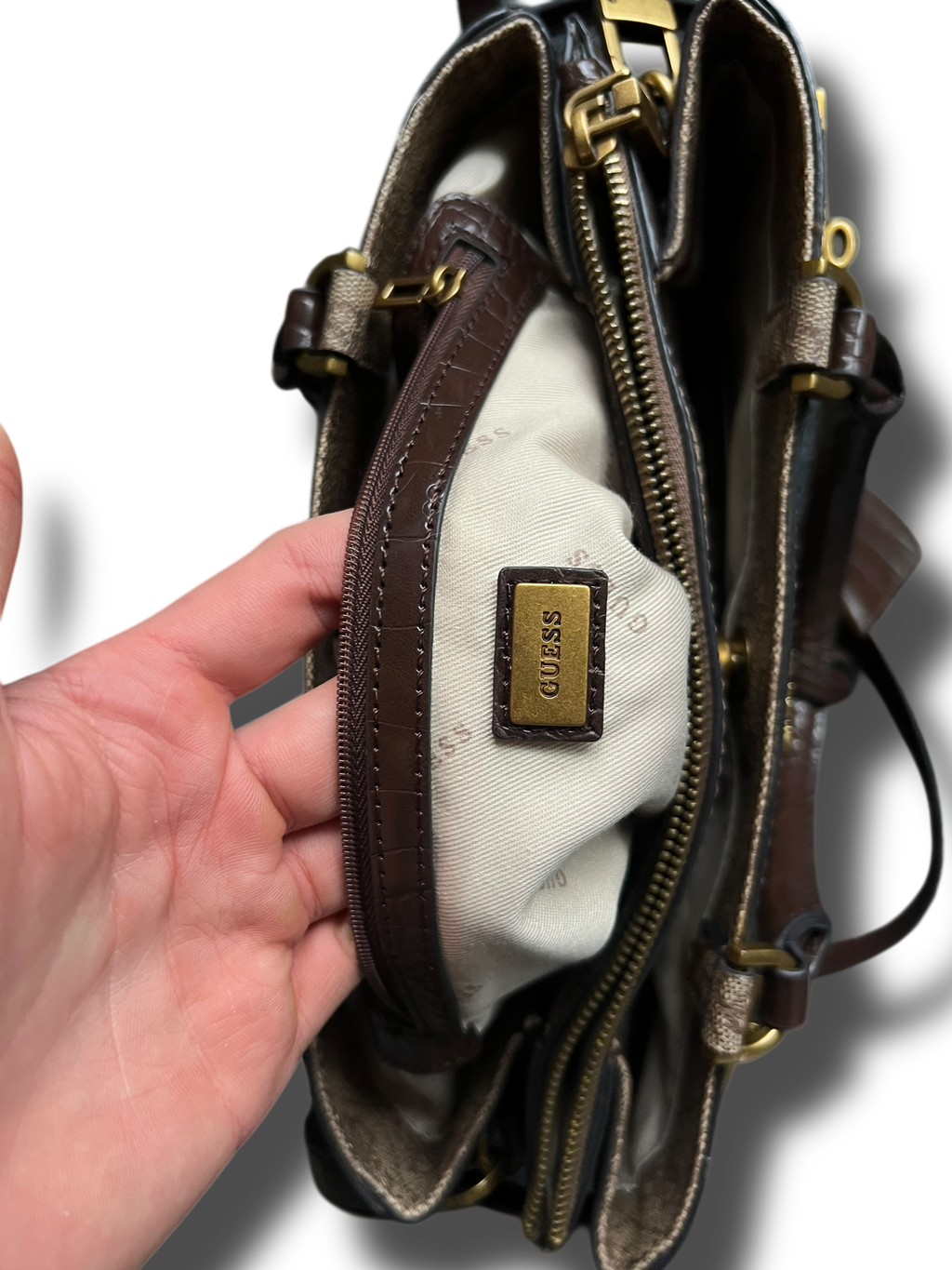 Vintage brown Y2k Guess kabelka