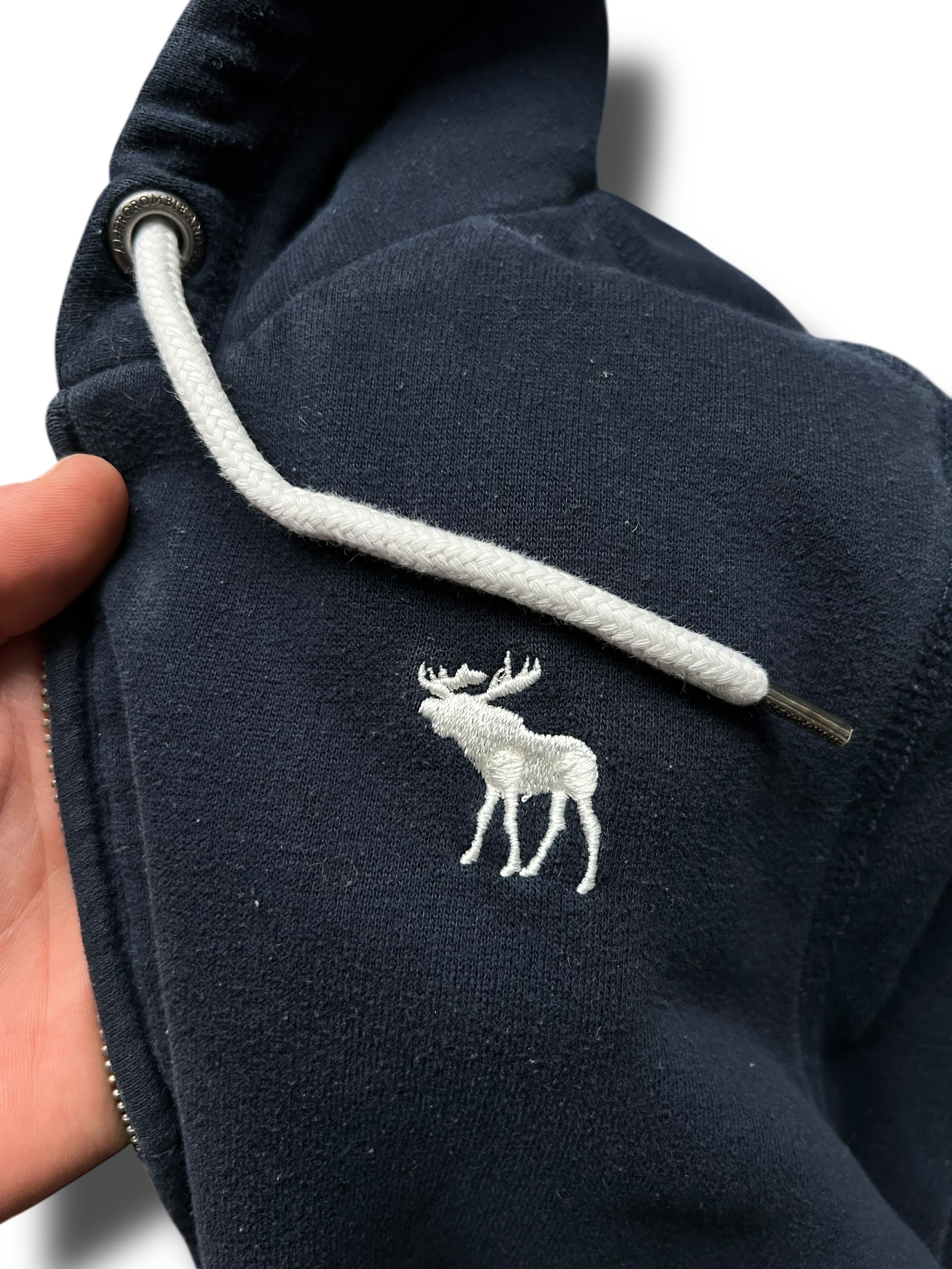 Vintage heavy Y2k girly furry Abercrombie & Fitch mikina