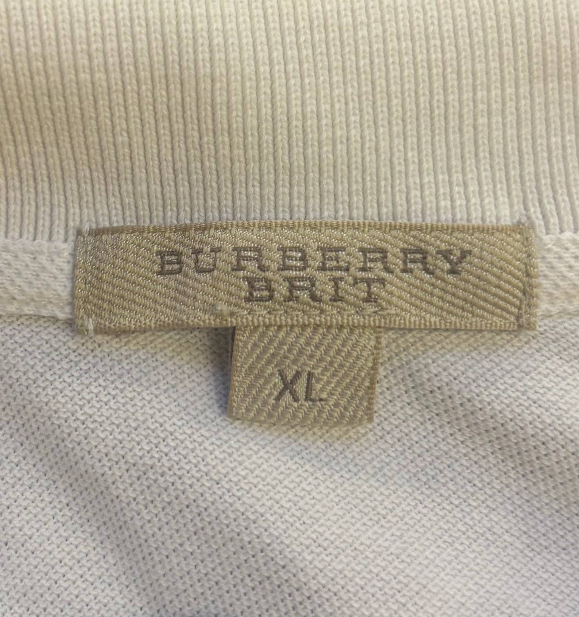 Vintage Burberry polo tričko