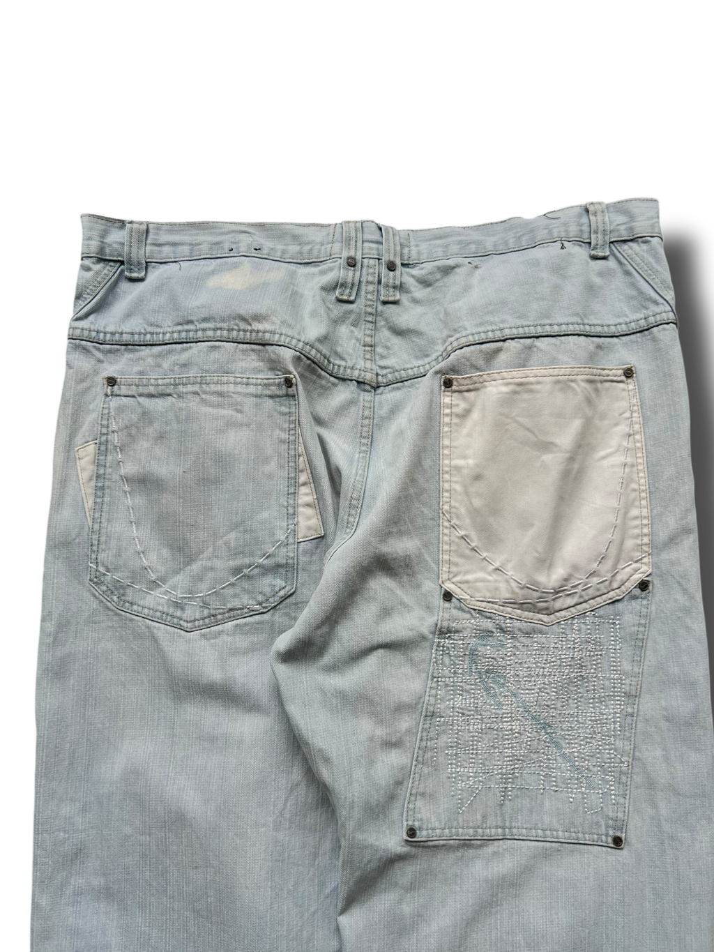 Vintage rare heavy washed Karl Kani jeans