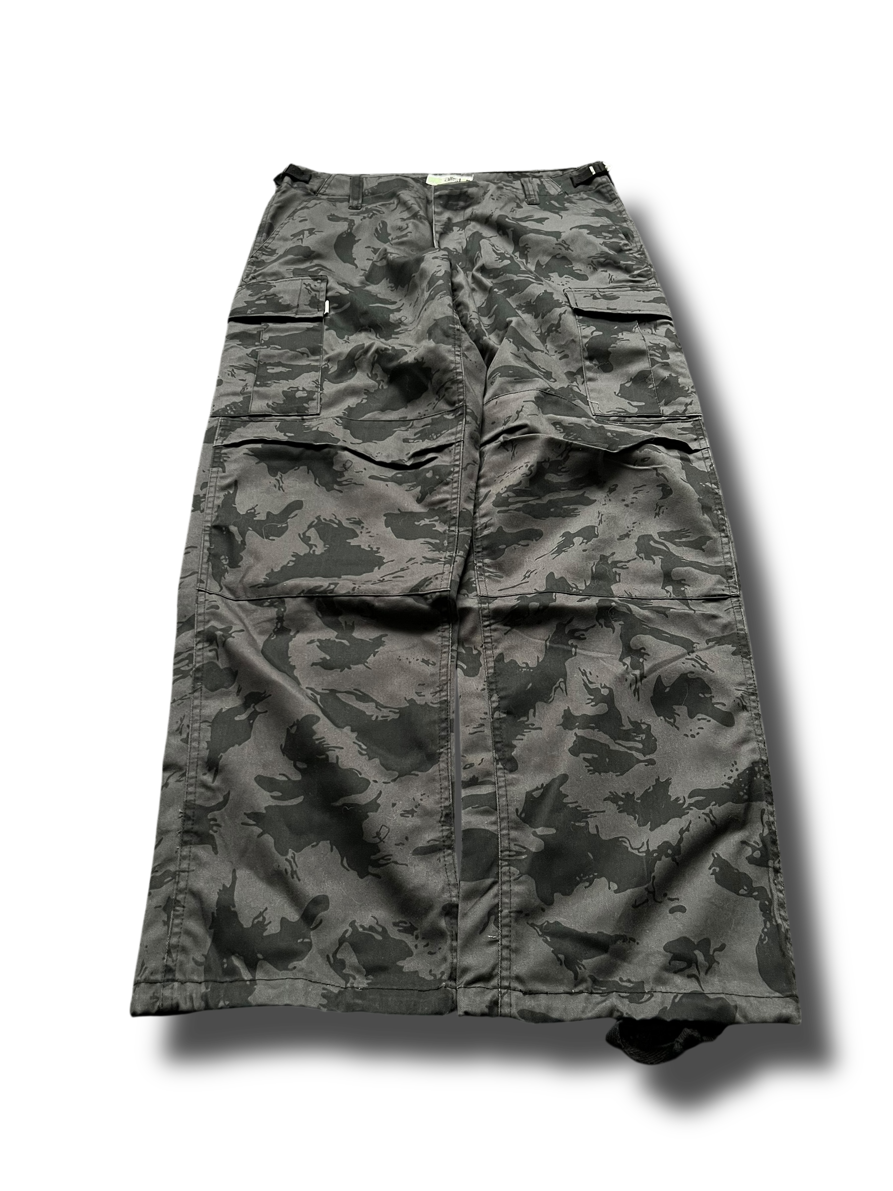 Baggy camo cargo kalhoty