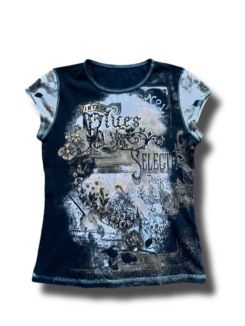 Vintage graphic opium top