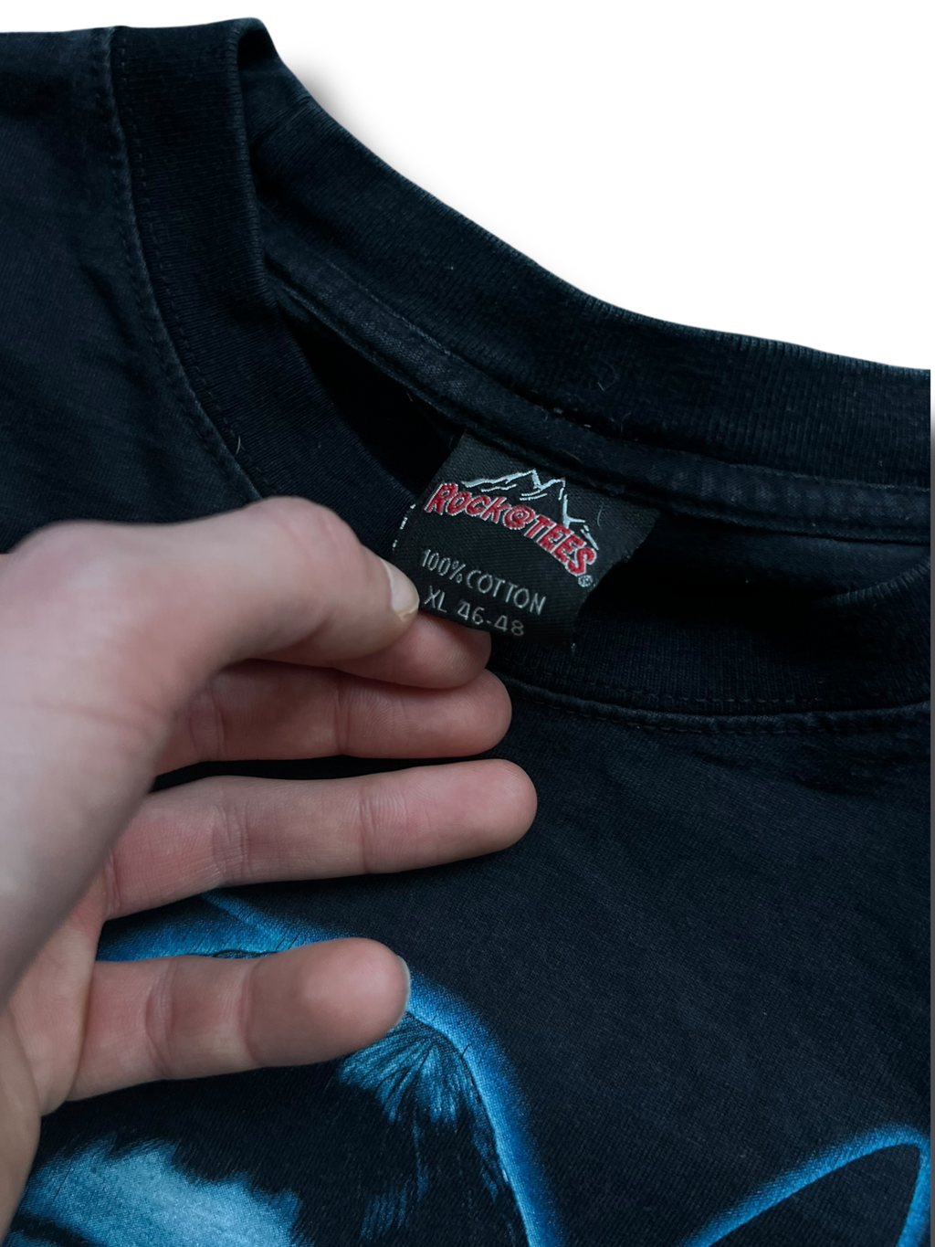 Vintage 90s double sided Bruce Lee graphic triko