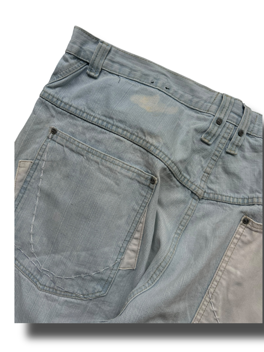 Vintage rare heavy washed Karl Kani jeans