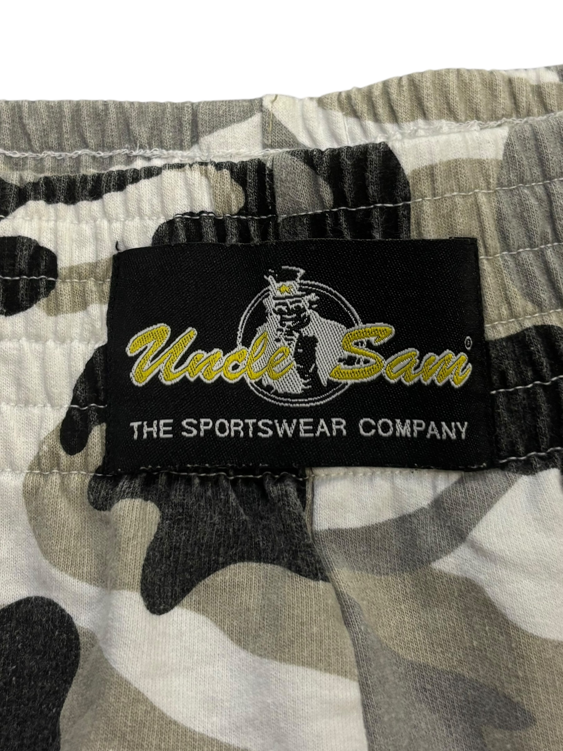 Vintage 2000s Uncle Sam camo baggy tepláky