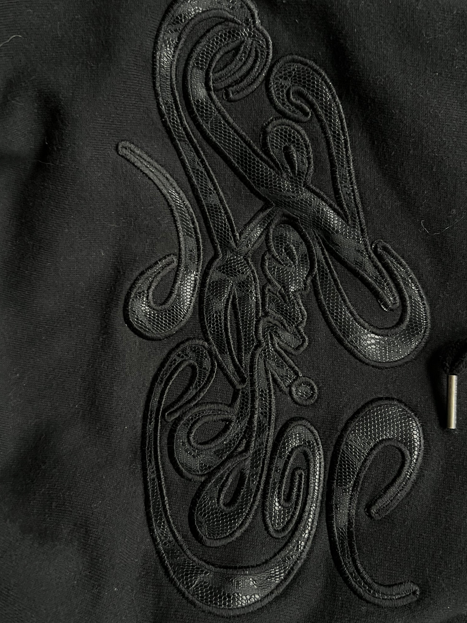 00s Y2k heavy cotton girly Kani ladies mikina